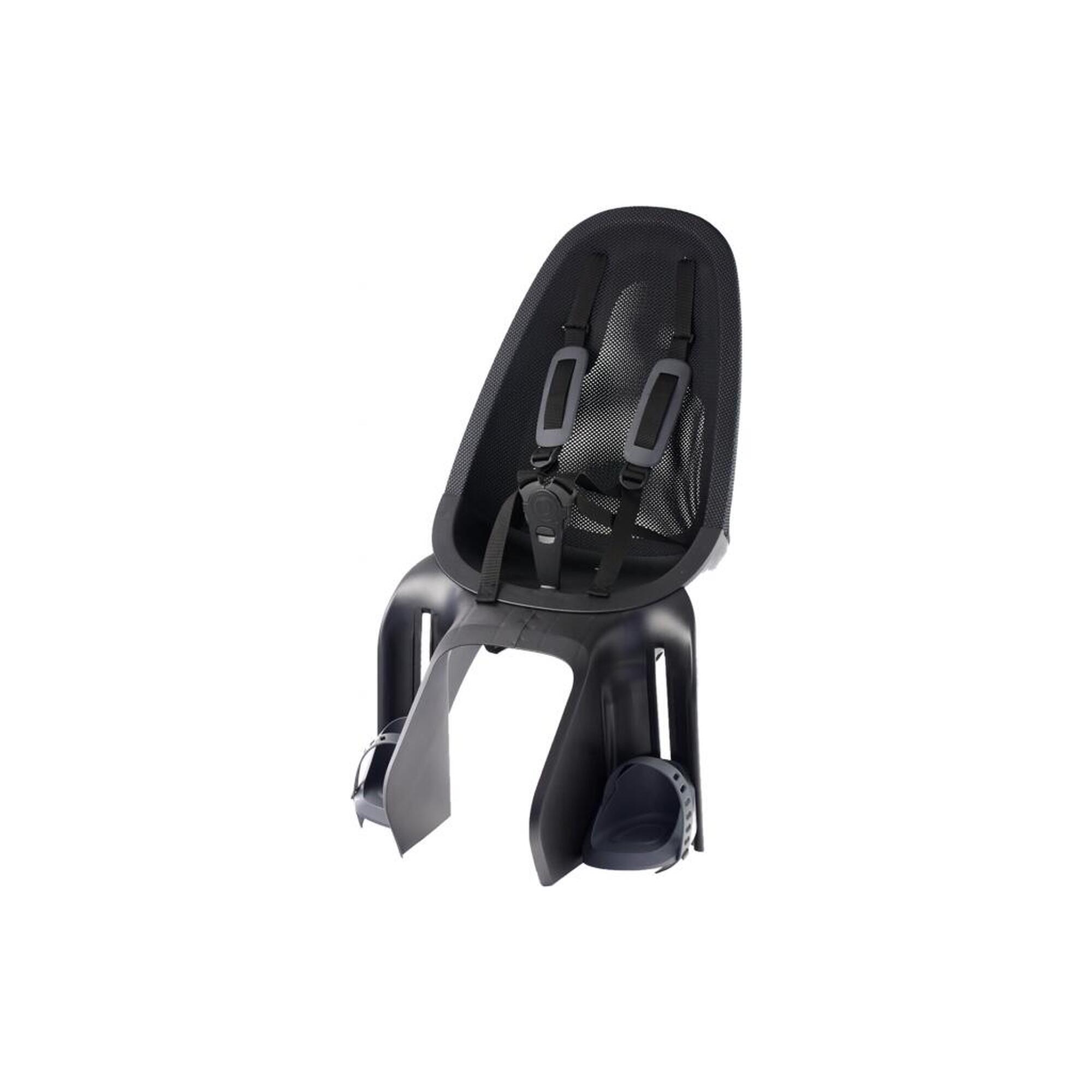 Fotelik Dziecięcy Tylny Pneumatyczny – Czarny – Mocowanie Do Ramy