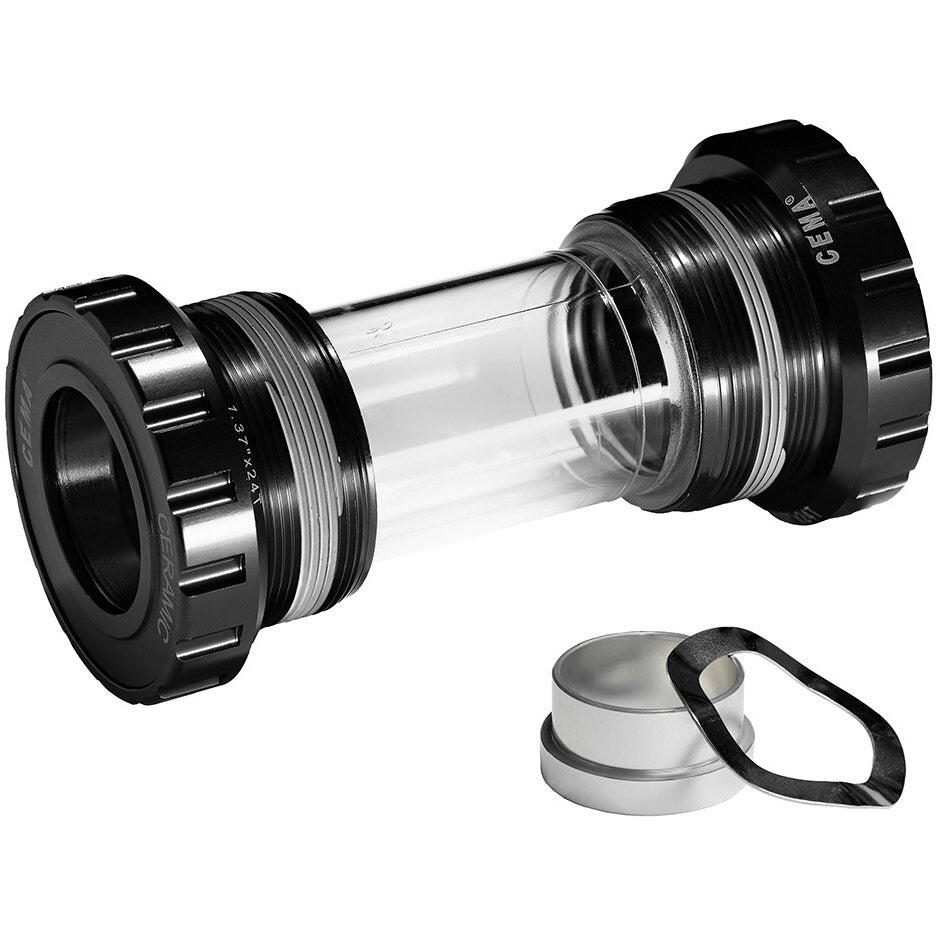 CEMA suport BSA do SRAM GXP stal nierdzewna czarny