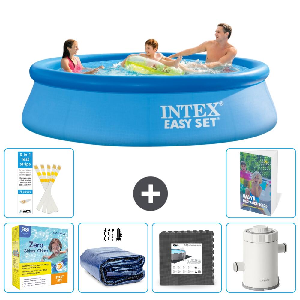 INTEX Basen Easy Set Okrągły - 305x76 cm - 7-częściowy S111