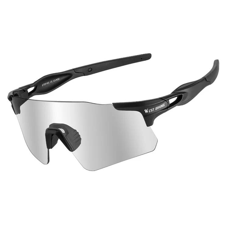 Okulary przeciwsłoneczne sportowe fotochromatyczne przeciwmgielne