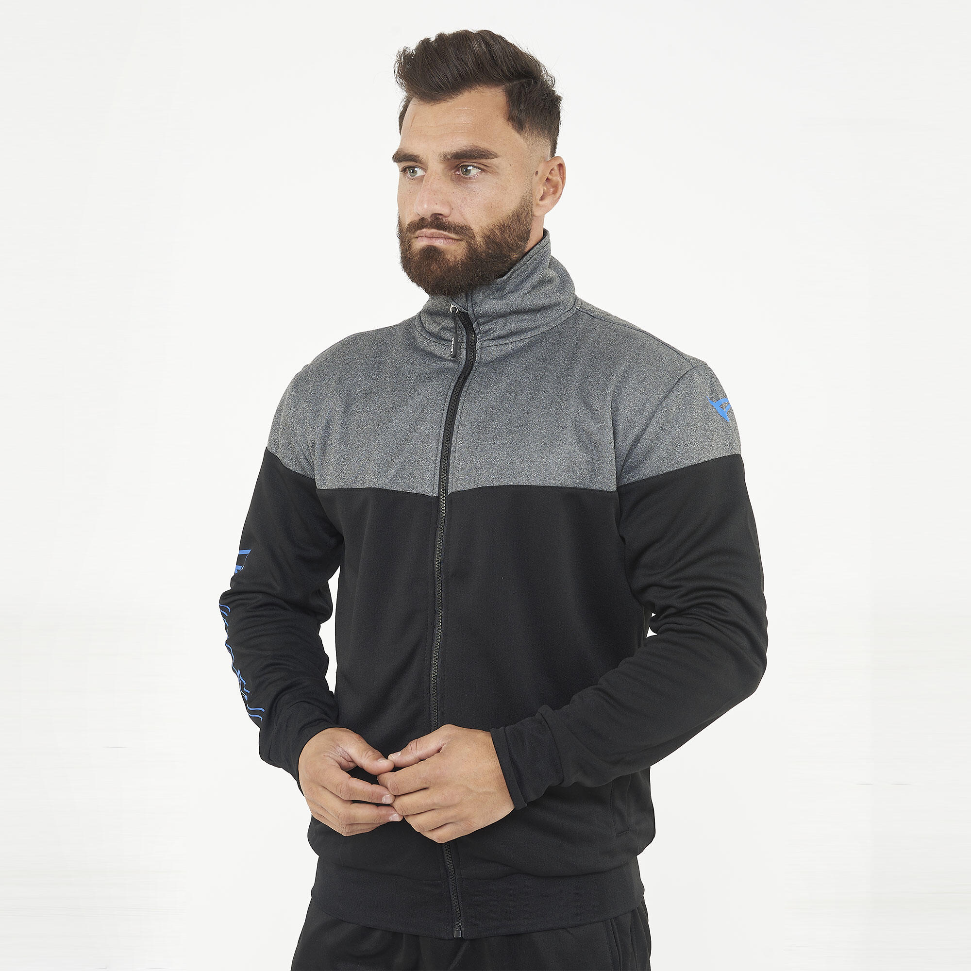Kurtka sportowa oversize z zamkiem UCLA