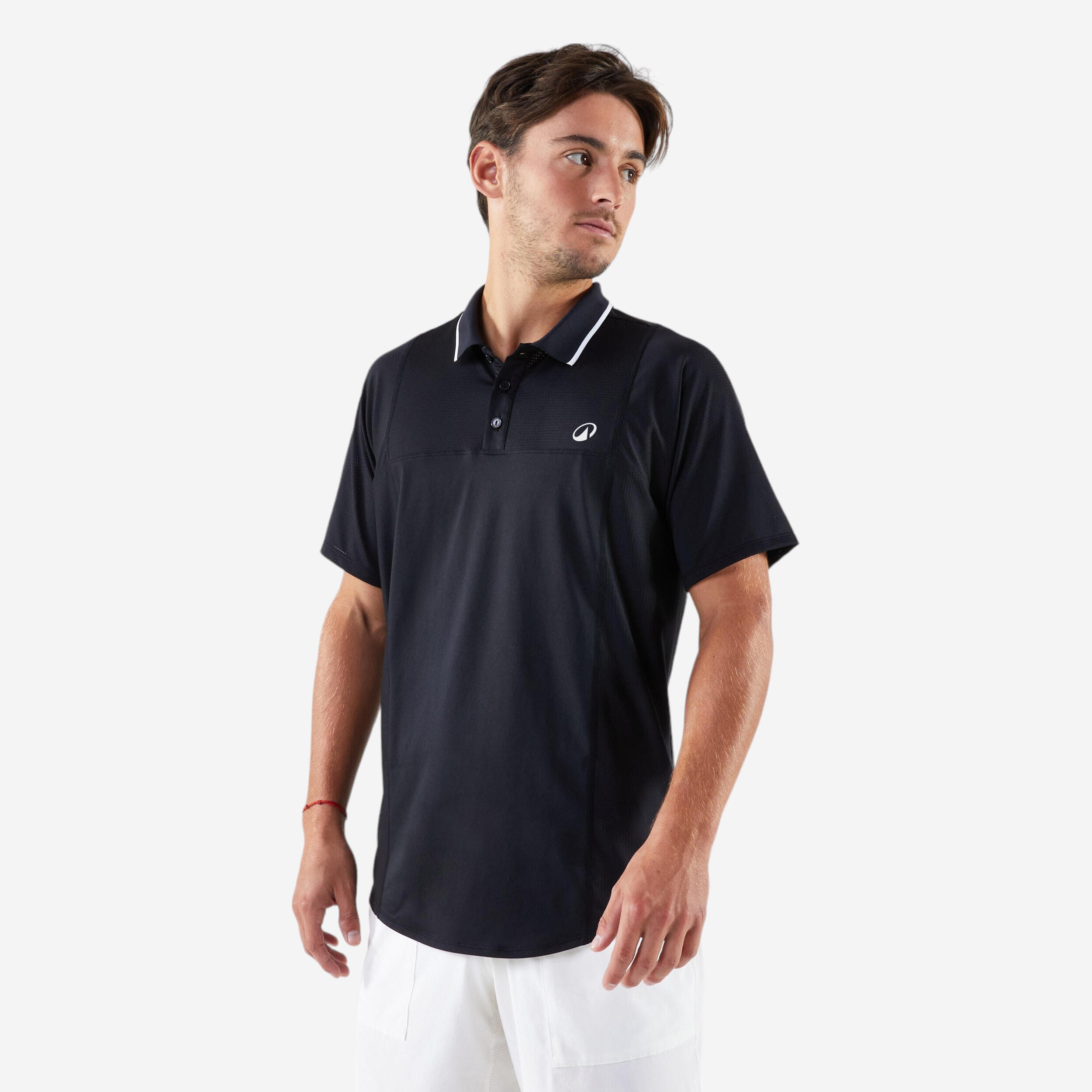 Koszulka polo do tenisa męska Artengo Dry