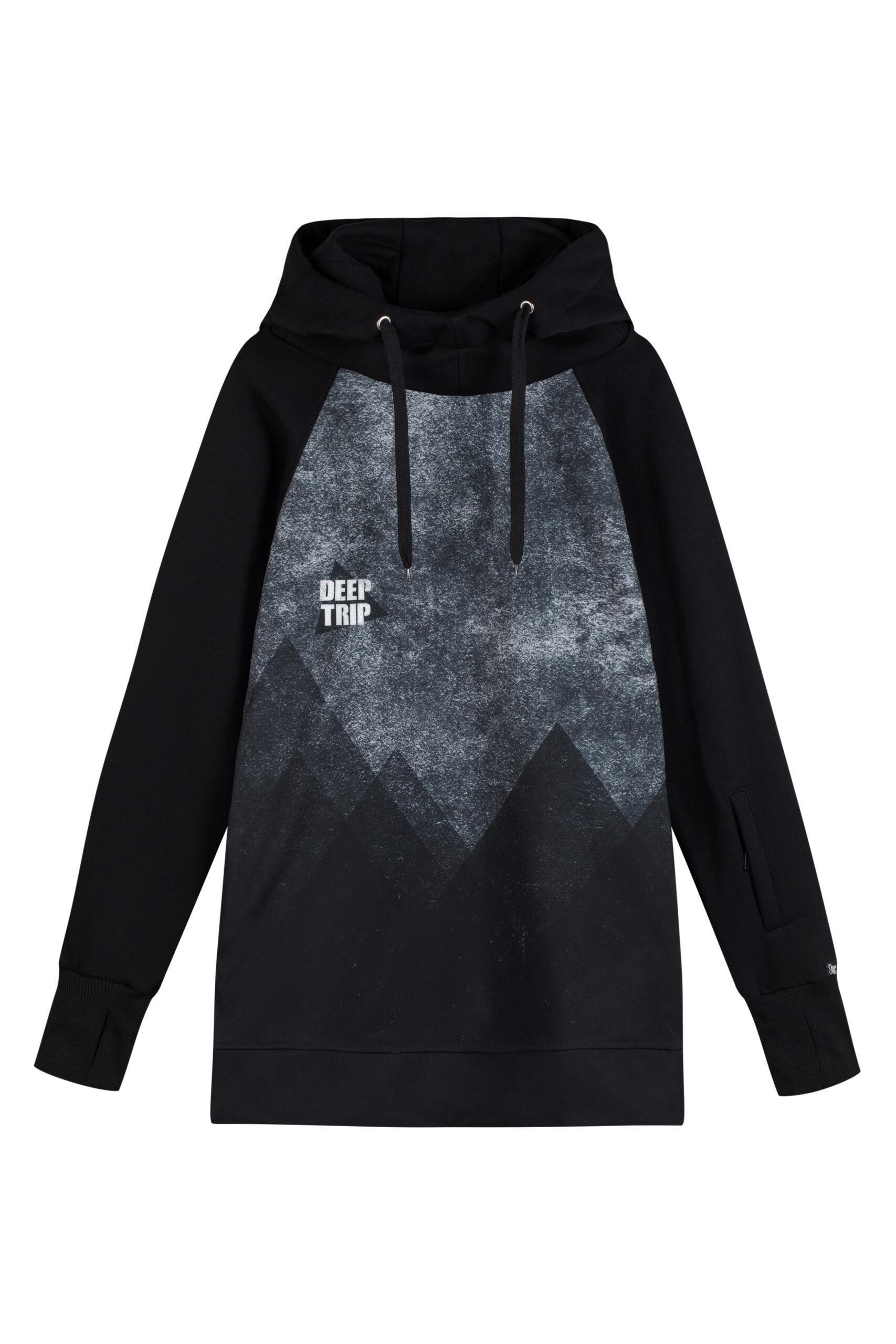 Bluza outdoorowa z kapturem męska DEEP TRIP Freddie softshell