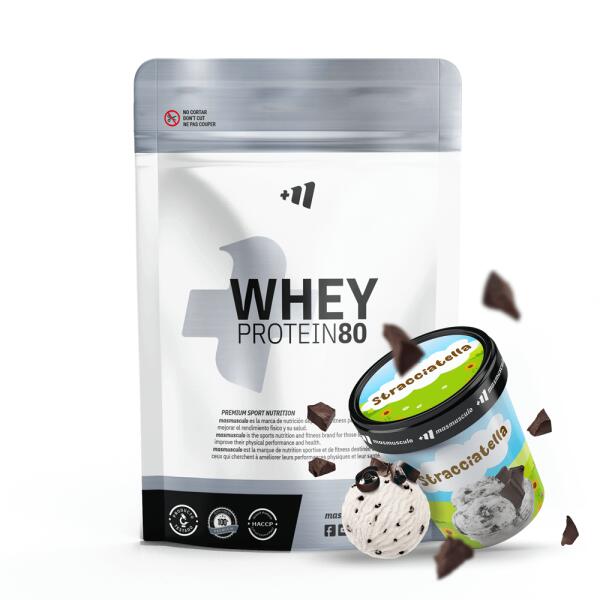 Białko Serwatkowe 80 - 500g Stracciatella MASMUSCULO