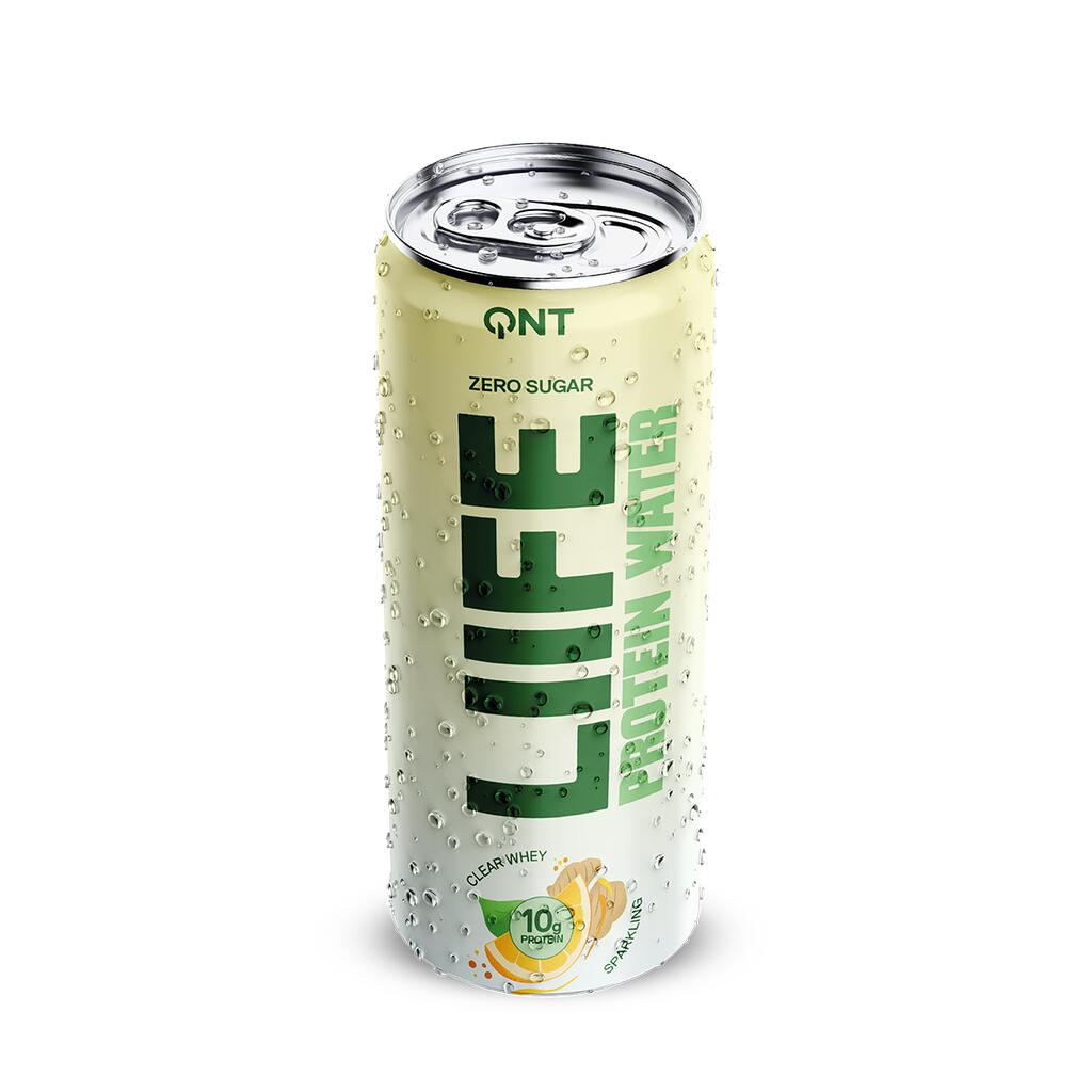 Gazowana woda proteinowa clear whey cytryna imbir
