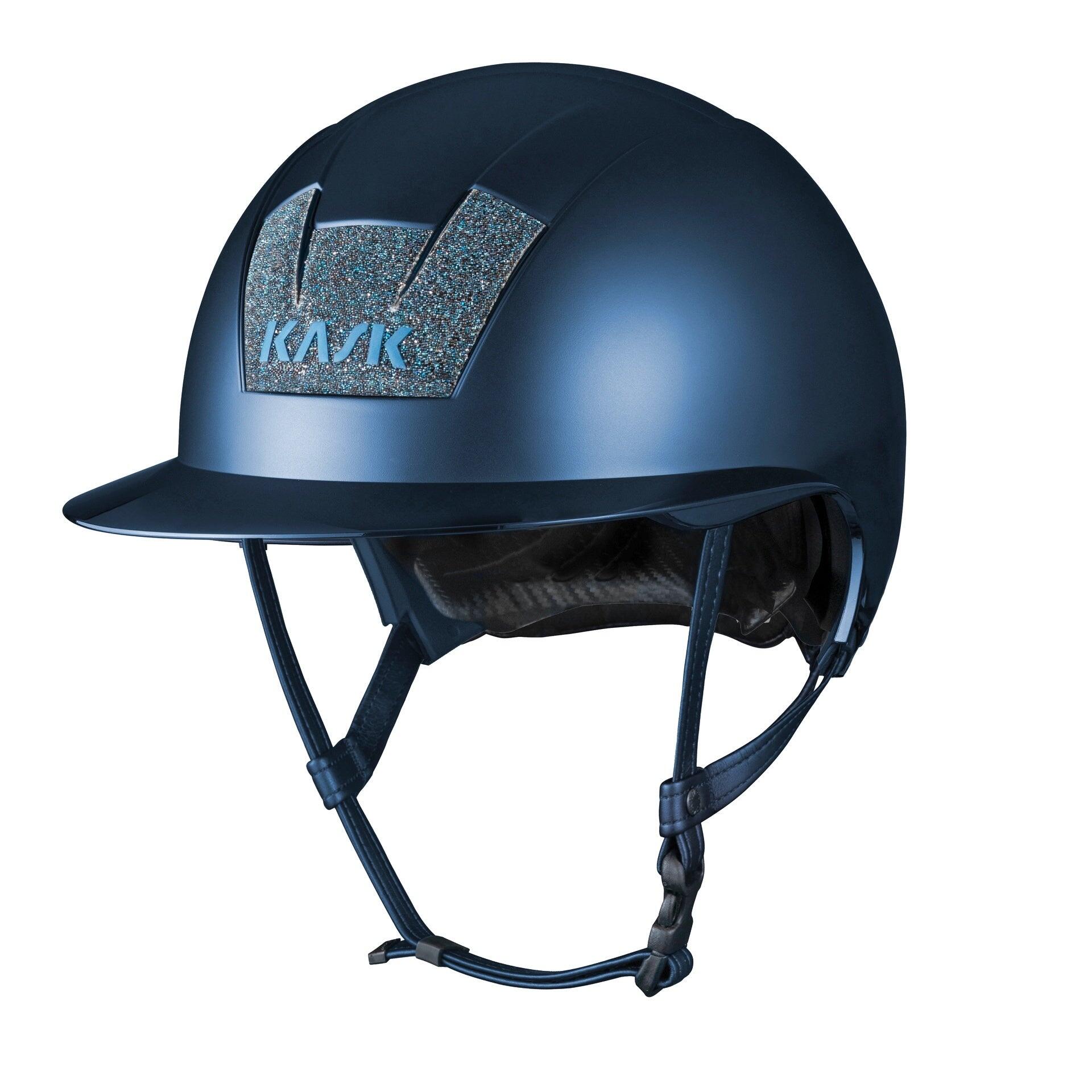 Kask Kooki Lady Crystal Carpet Blauw -