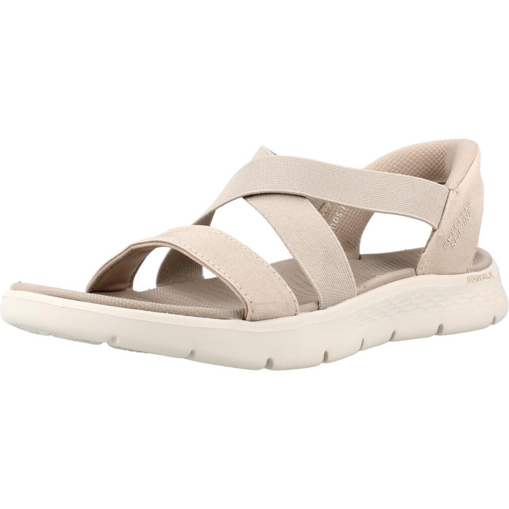Sandały SKECHERS GO WALK FLEX SANDAL GLIMM Beżowy