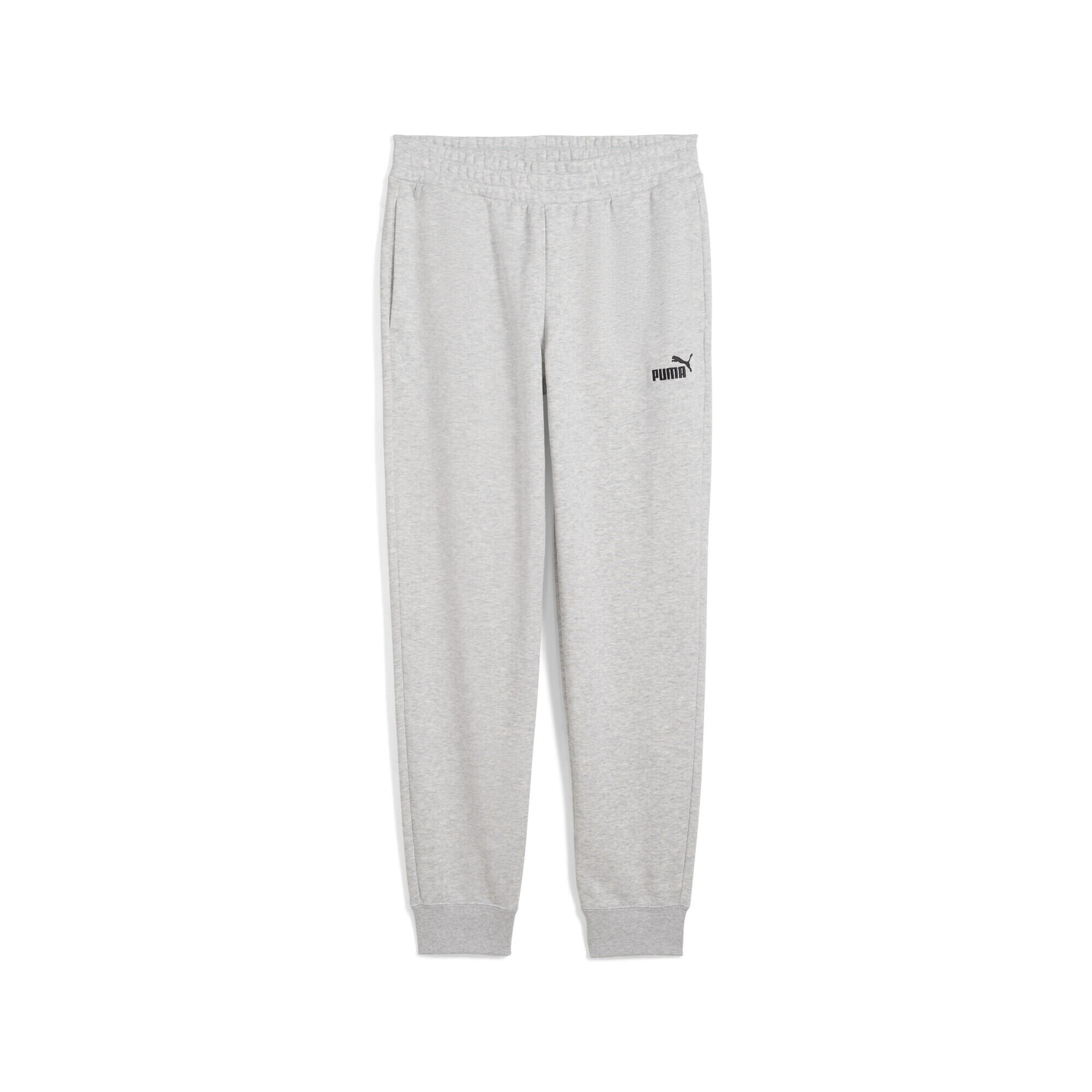 Damskie spodnie dresowe z małym logo No.1 ESS PUMA Light Gray Heather