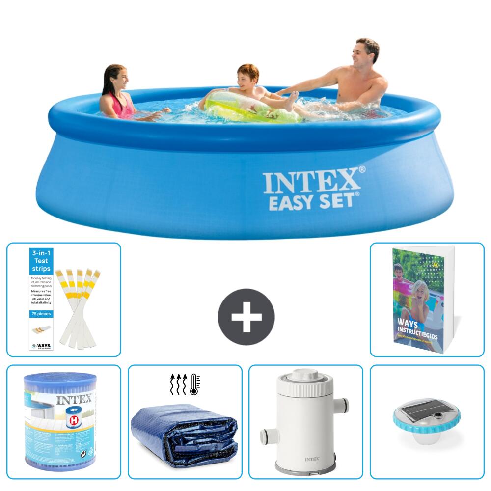 INTEX Basen Easy Set Okrągły - 305x76 cm - 7-częściowy S101