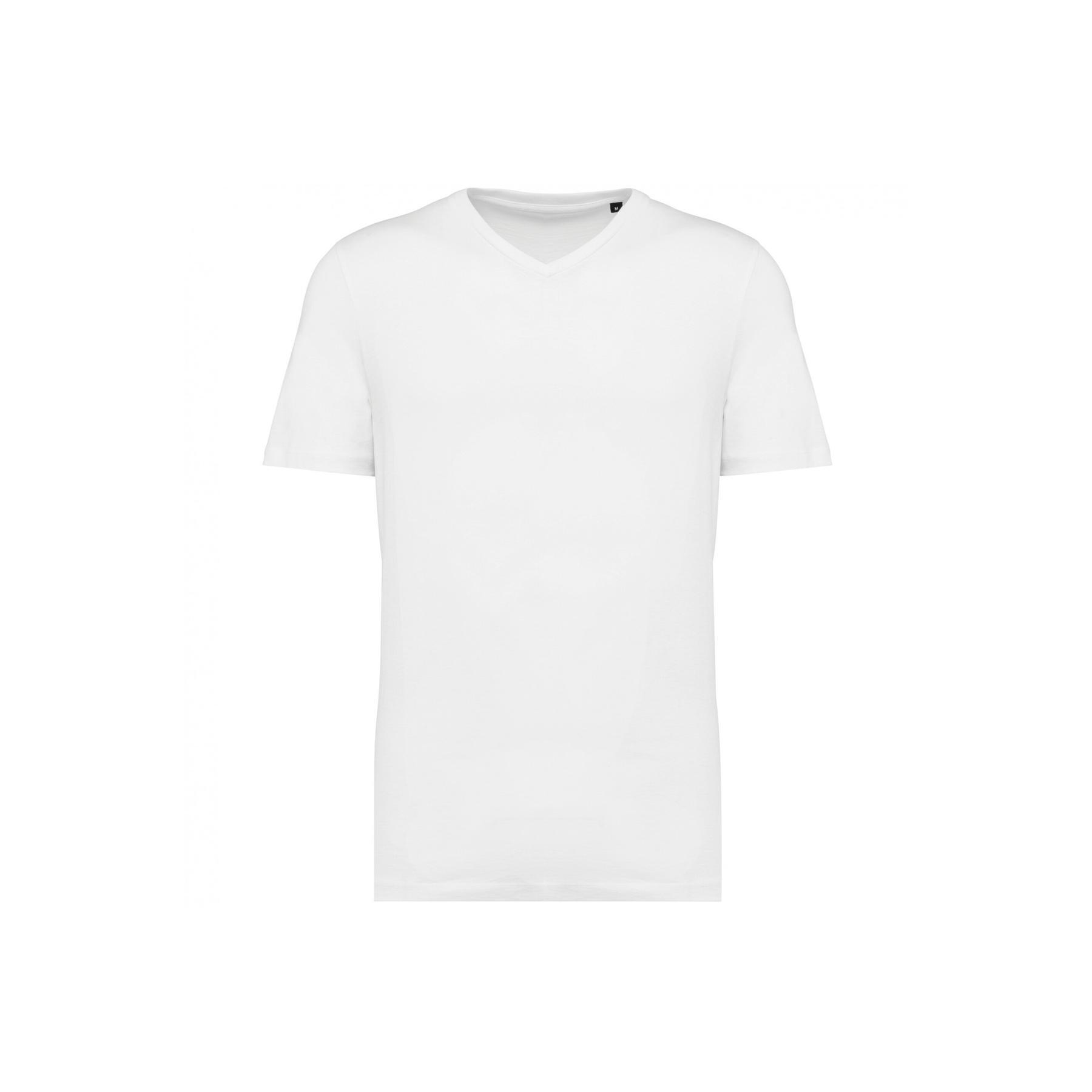 Koszulka z dekoltem v-neck z Suprimy Kariban Premium