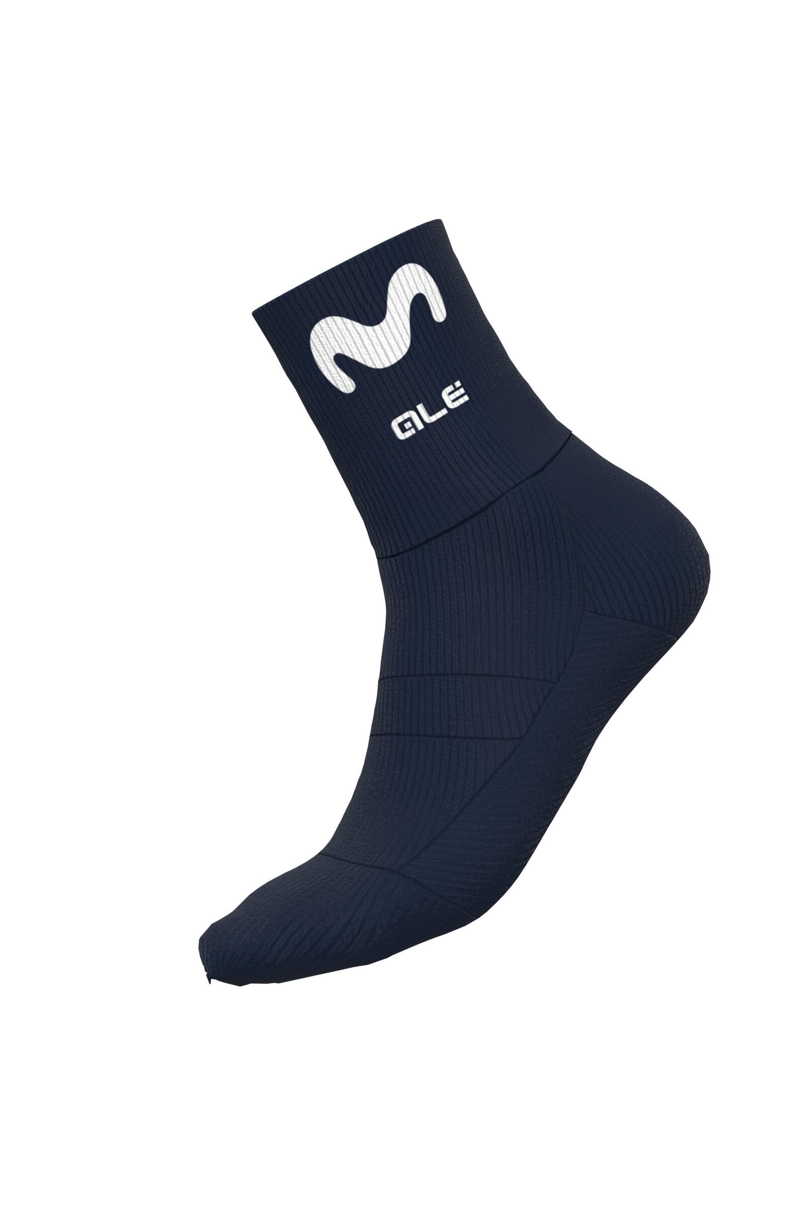 Skarpetki rowerowe Alé Cycling Pro Team Replica Movistar