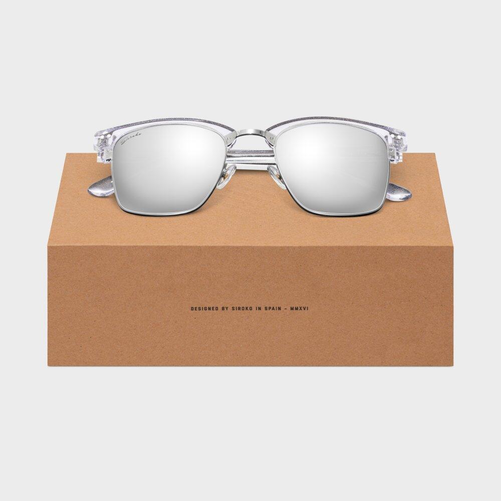 Miejskie okulary ze stali nierdzewnej Lifestyle Siroko Skyline