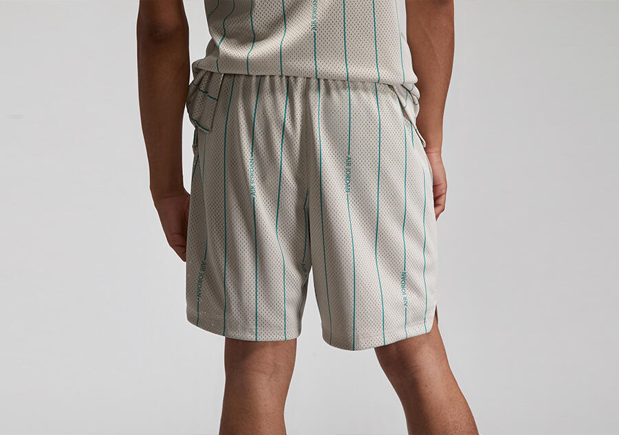 Spodenki męskie nike air jordan essentials printed shorts light orewood brown