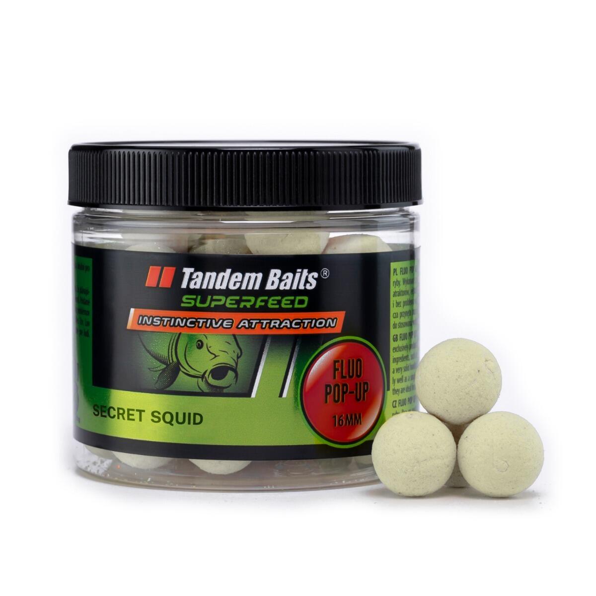 Kulki pływające SuperFeed Fluo Pop-Up 16mm/70g Secret Squid