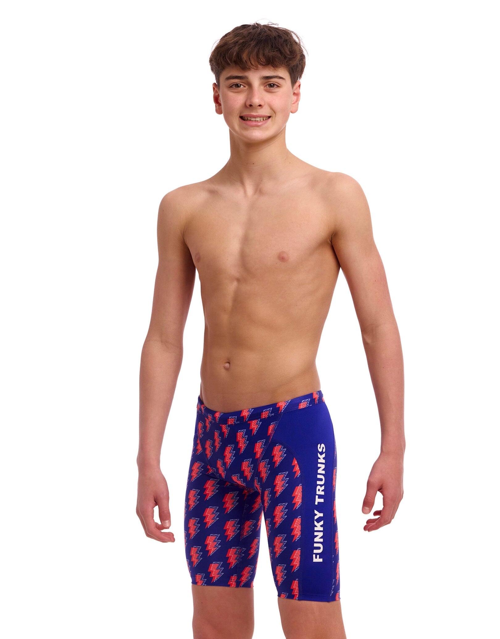 Spodenki FUNKY TRUNKS Flash - jammery chłopięce 128-140cm/8/UK24