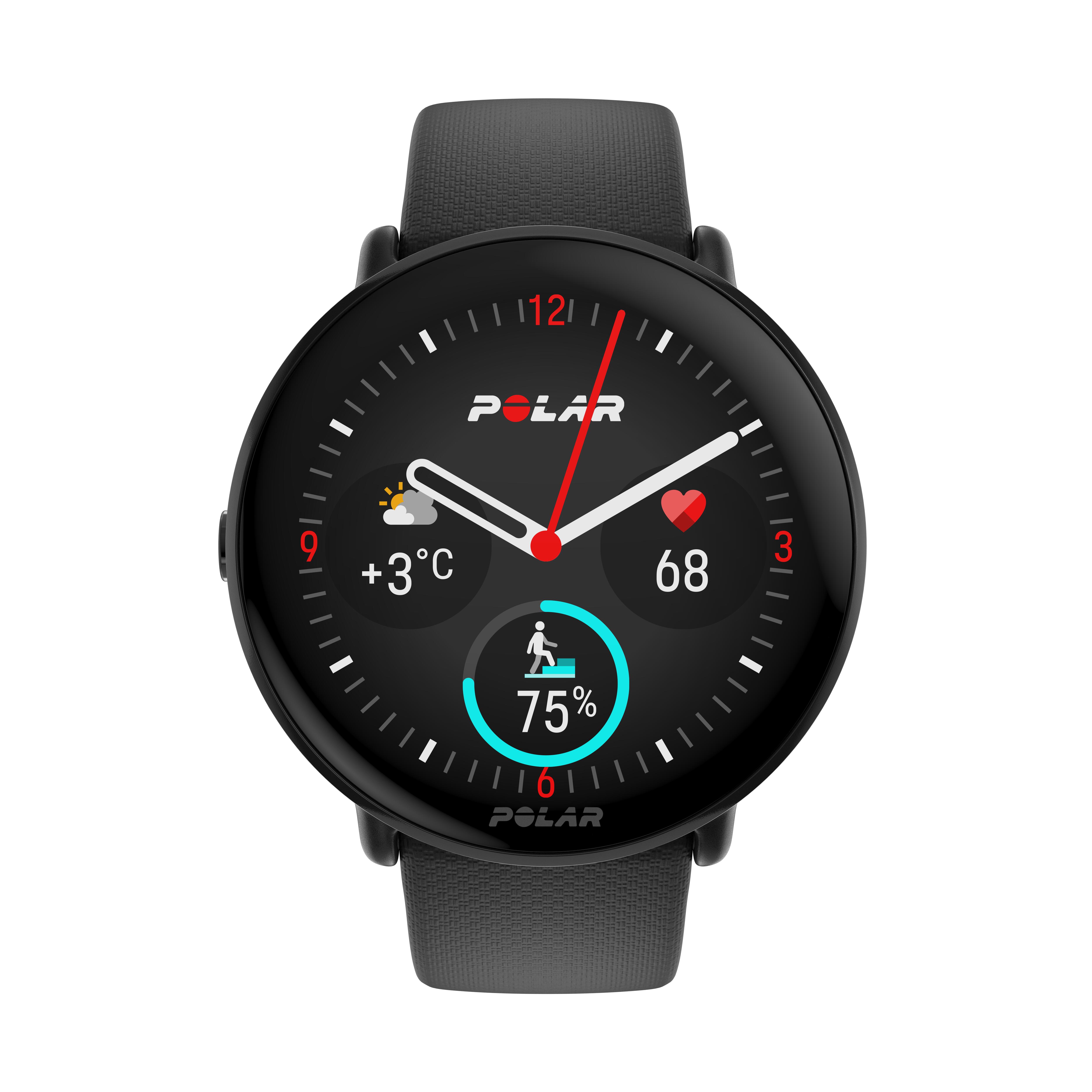 Second Life - Zegarek smartwatch z GPS Polar Ignite 3 Black... - Stan Doskonały