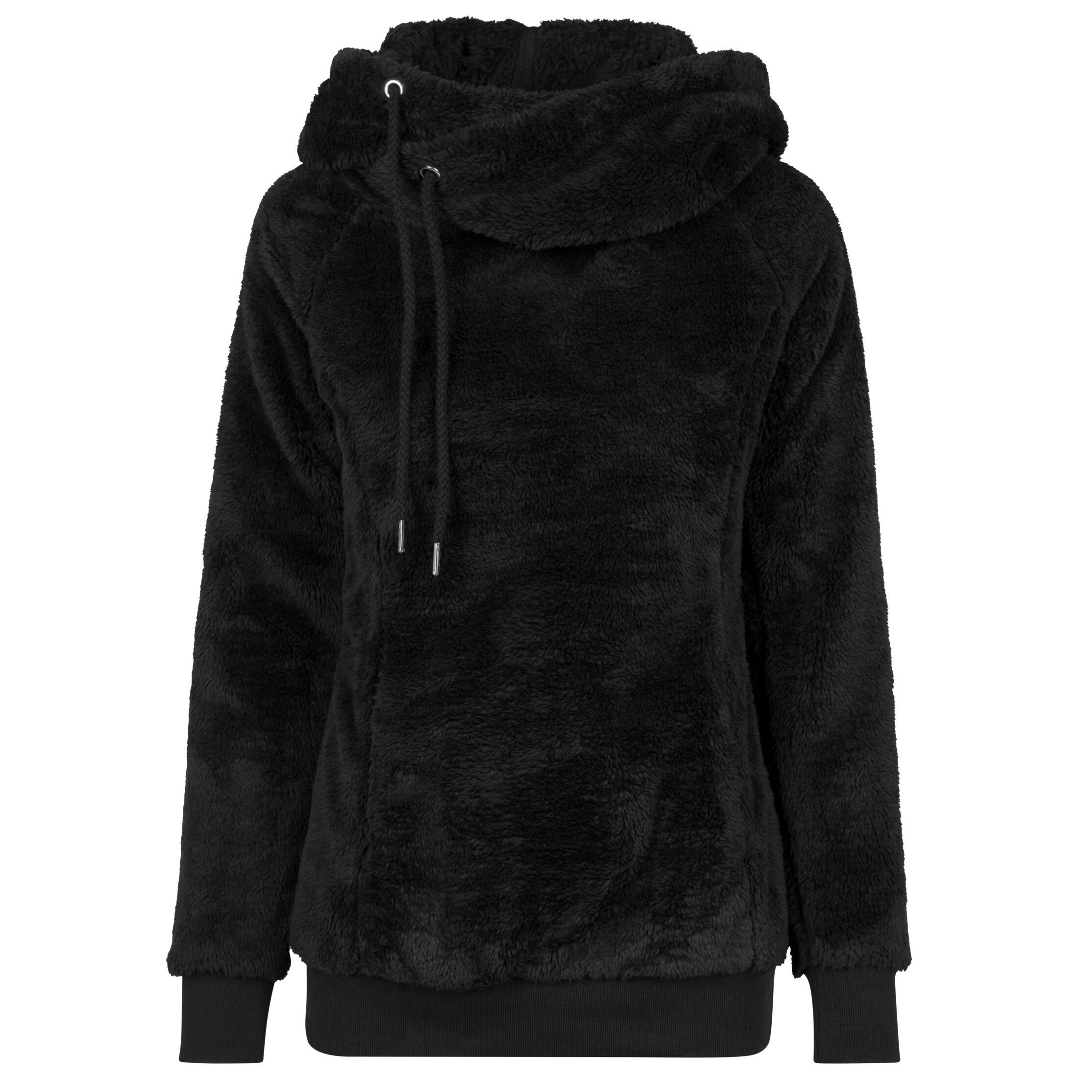 Damska bluza z kapturem Urban Classic long teddy