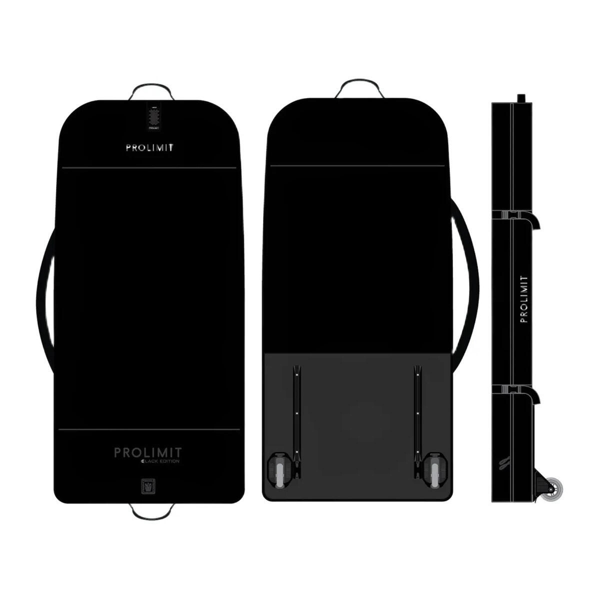 Prolimit z kółkami na sprzęt Wing Wingfoil Performance Boardbag Slider Black