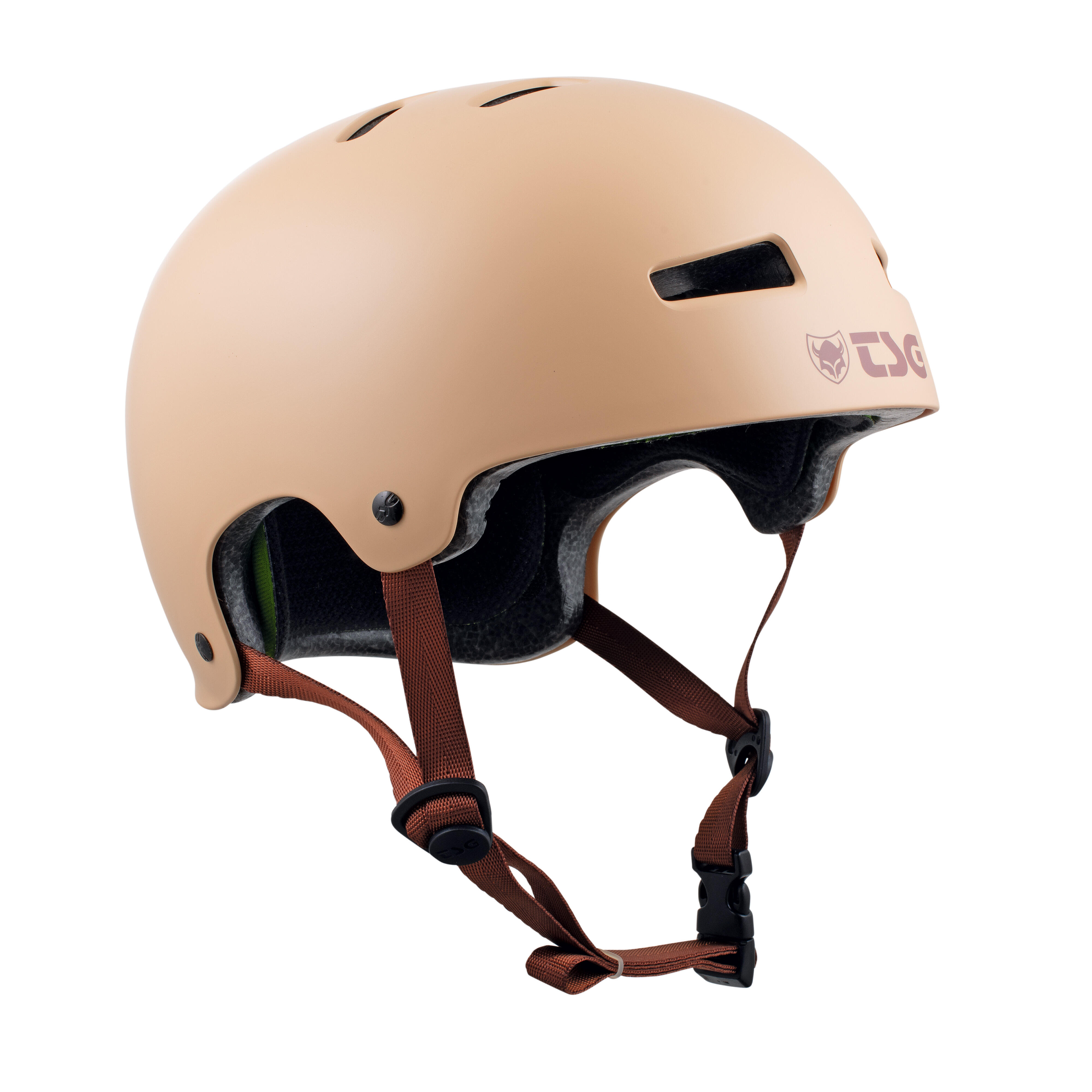 Kask - Evolution Solid - Satynowy beżowo-piaskowy - Rozmiar L/XL -
