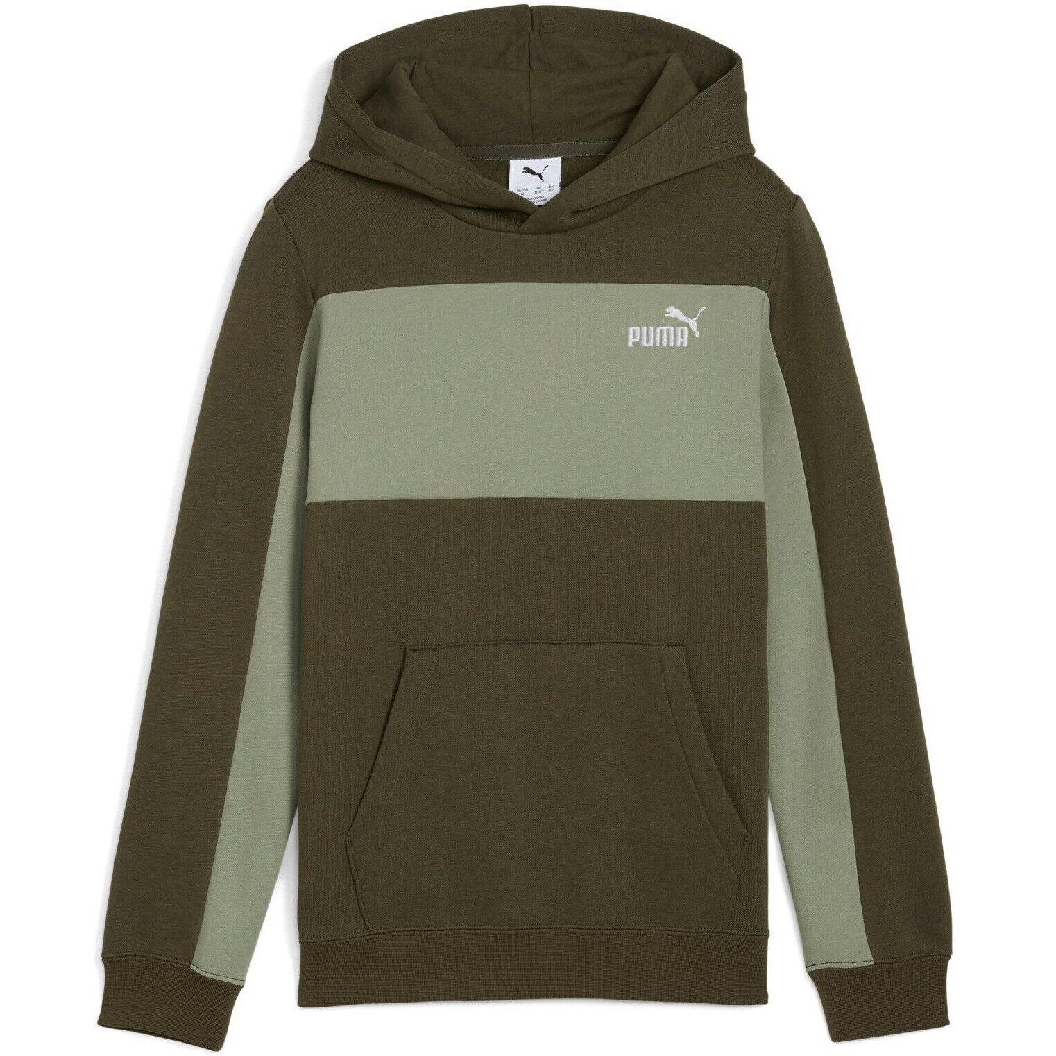 Bluza z kapturem dla dzieci Puma Ess Block Small Logo Hoodie