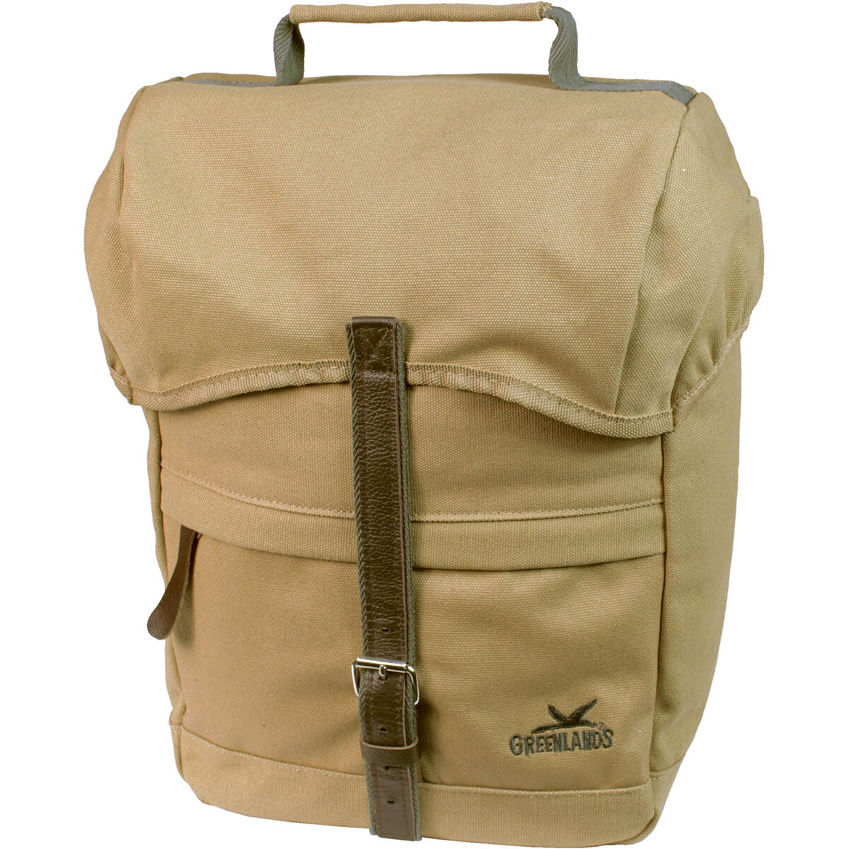 Pojedyncza Torba Rowerowa Canvas Travel 20 Litrów 30 X 37 X 17 Cm - Camel