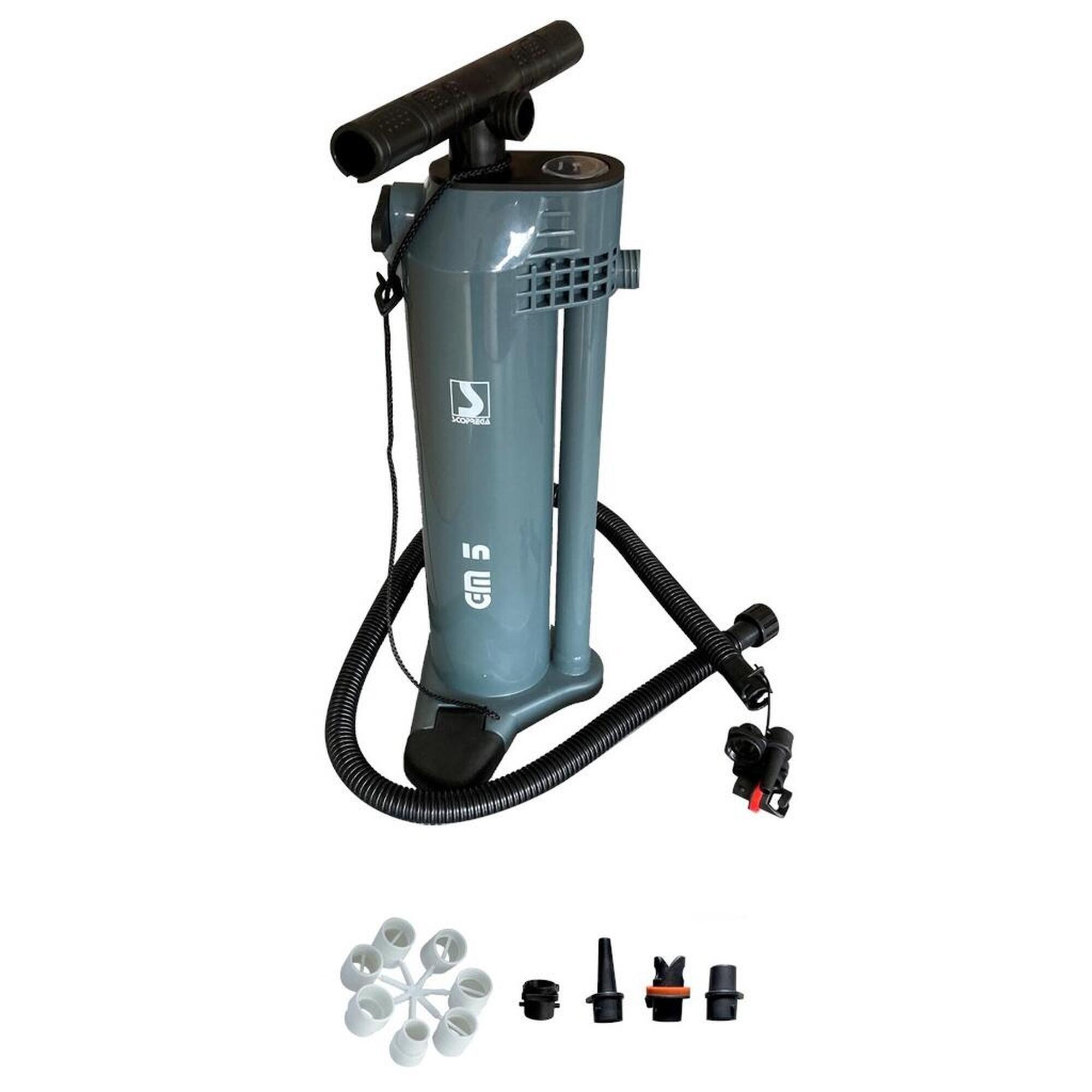 Ręczna pompka do pompowania kajaka deski sup Scoprega GM 5 składana