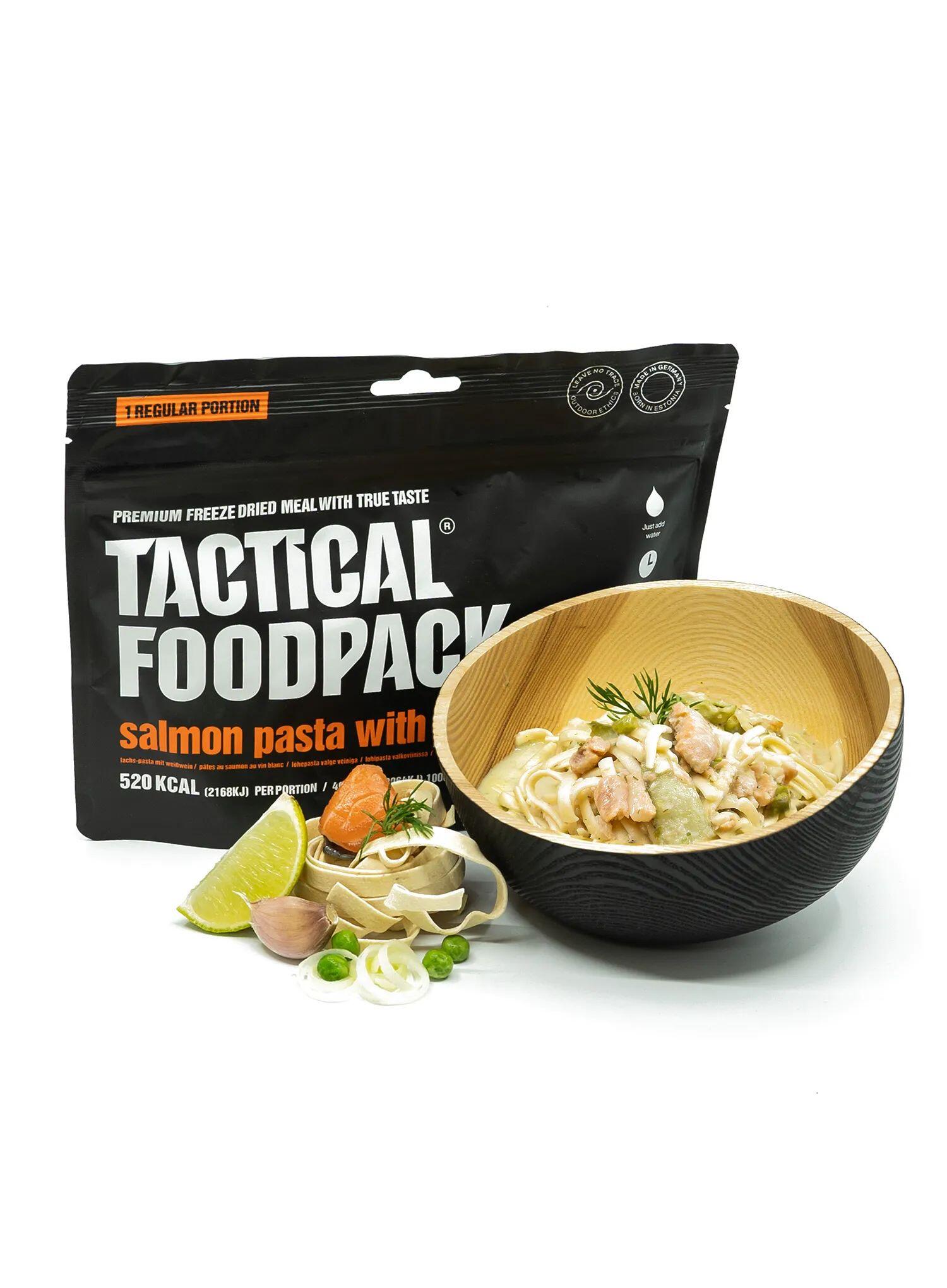 Liofilizat Tactical Foodpack Makaron z łososiem i białym winem 385 g