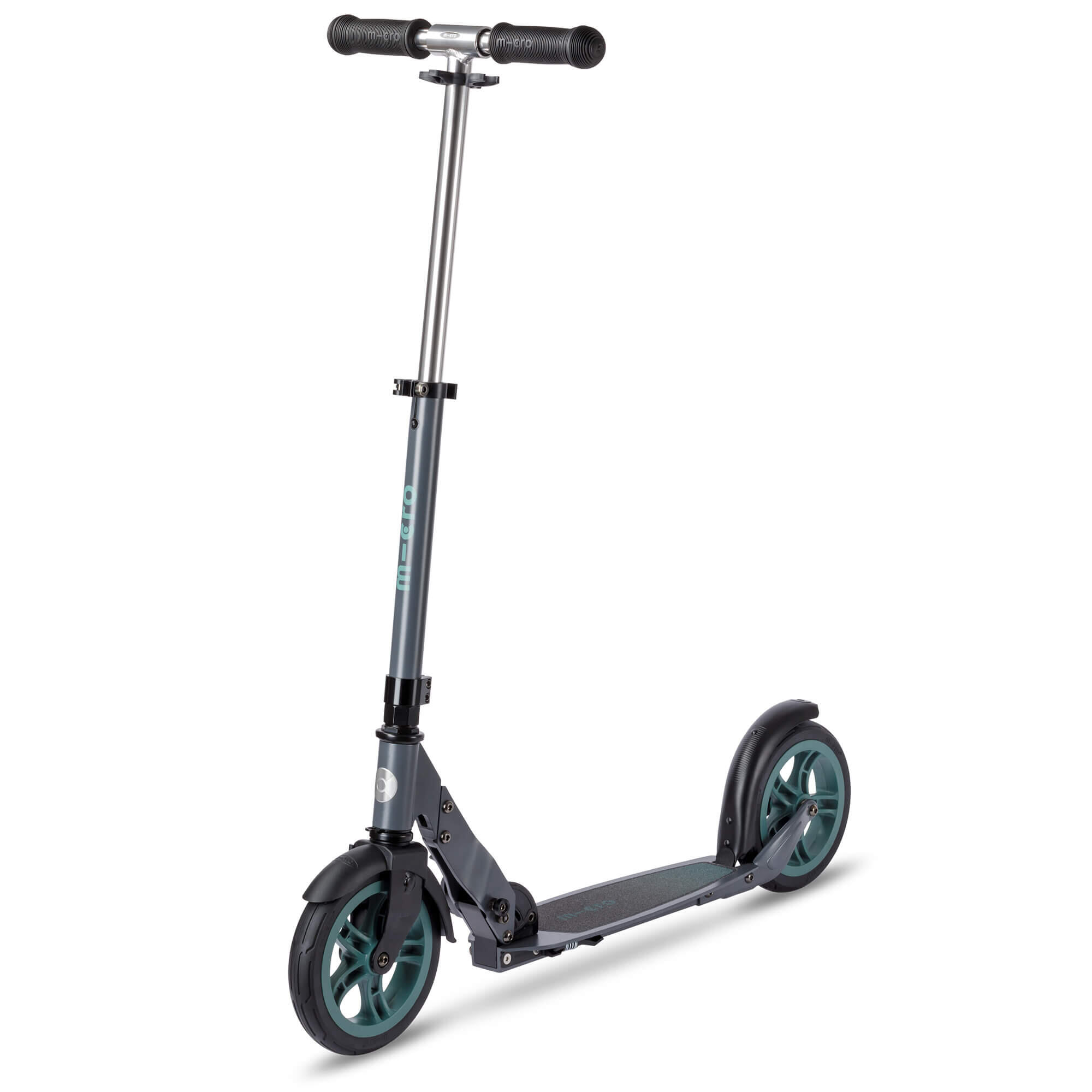 Hulajnoga Micro Classic Sporty z technologią Nanogrid kolor szary