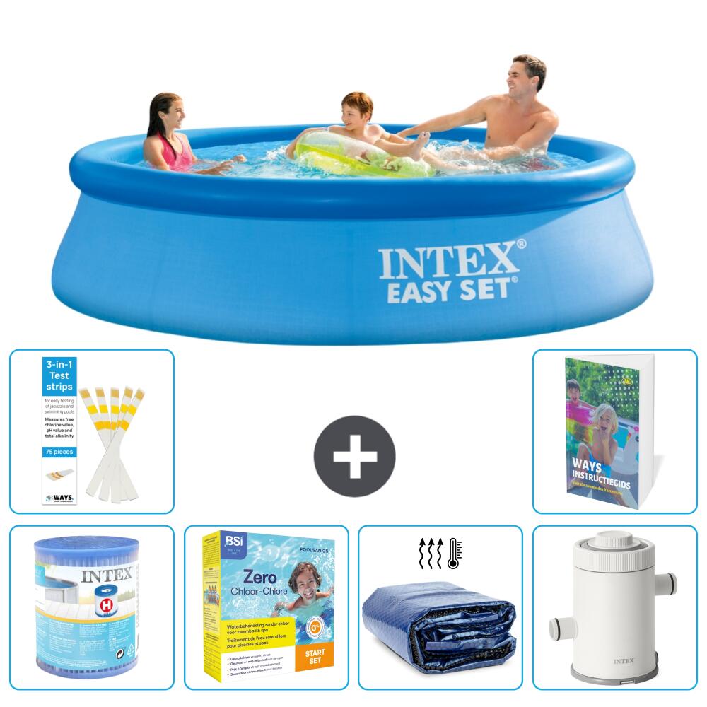 INTEX Basen Easy Set Okrągły - 305x76 cm - 7-częściowy S65