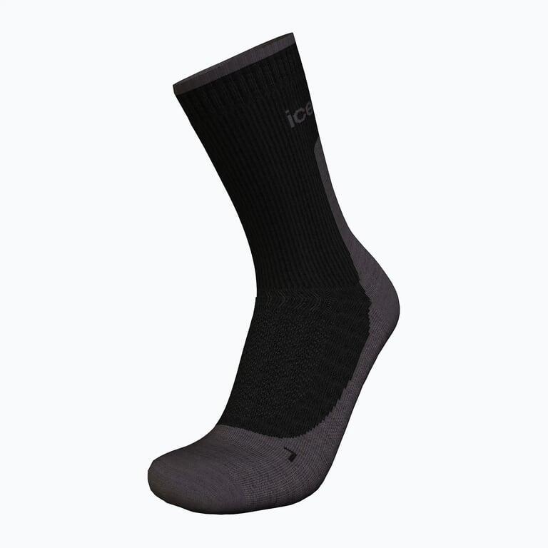 ICEBREAKER Skarpety męskie Merino Hike+Light Crew Black/obsidian r.42-44