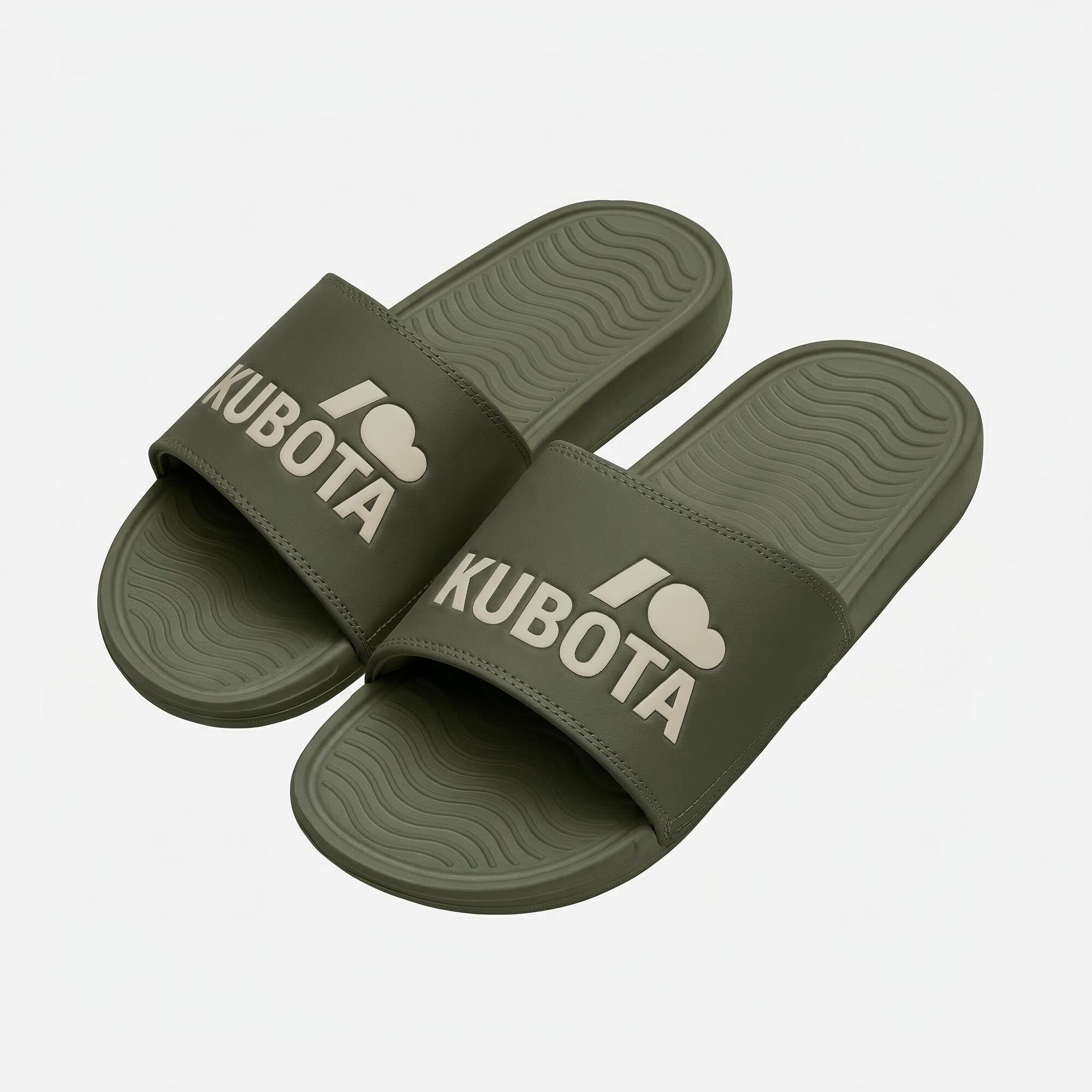 Klapki Kubota Sportowe Pro Khaki