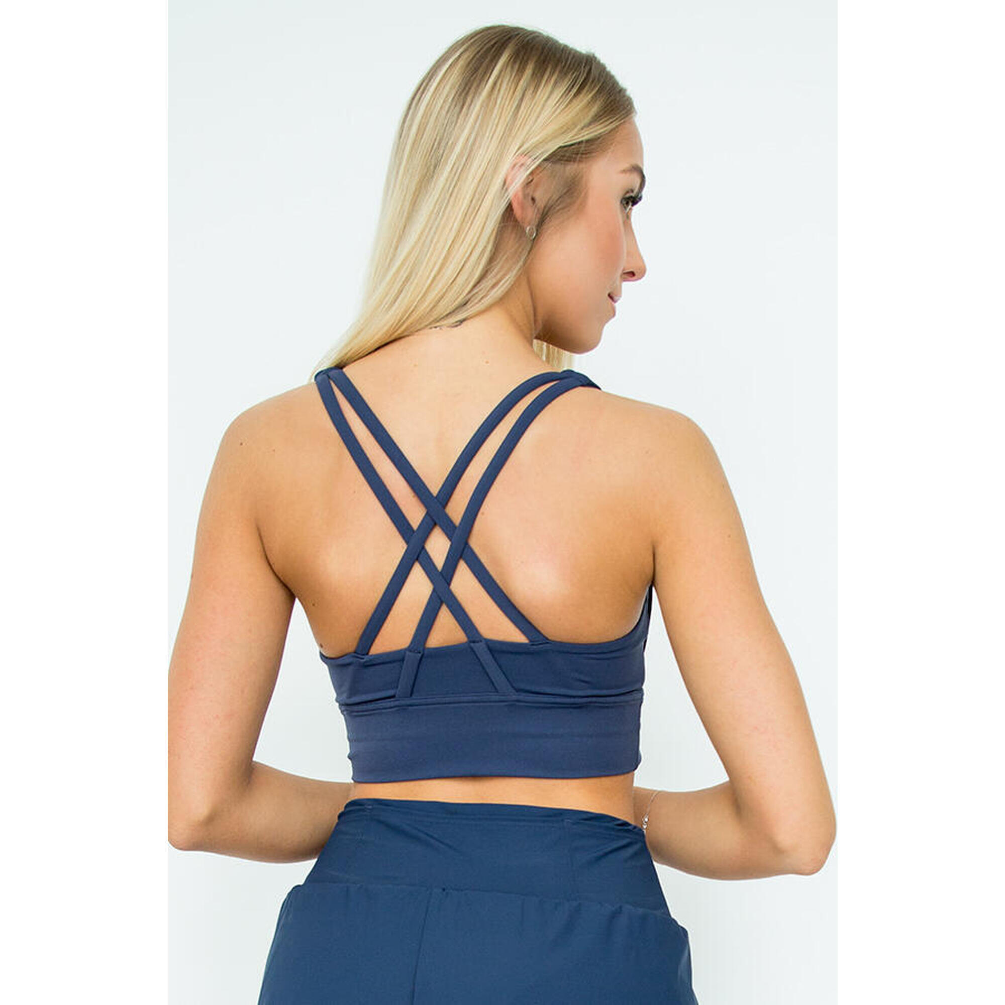 Stanik sportowy damski Balance midnight 2skin