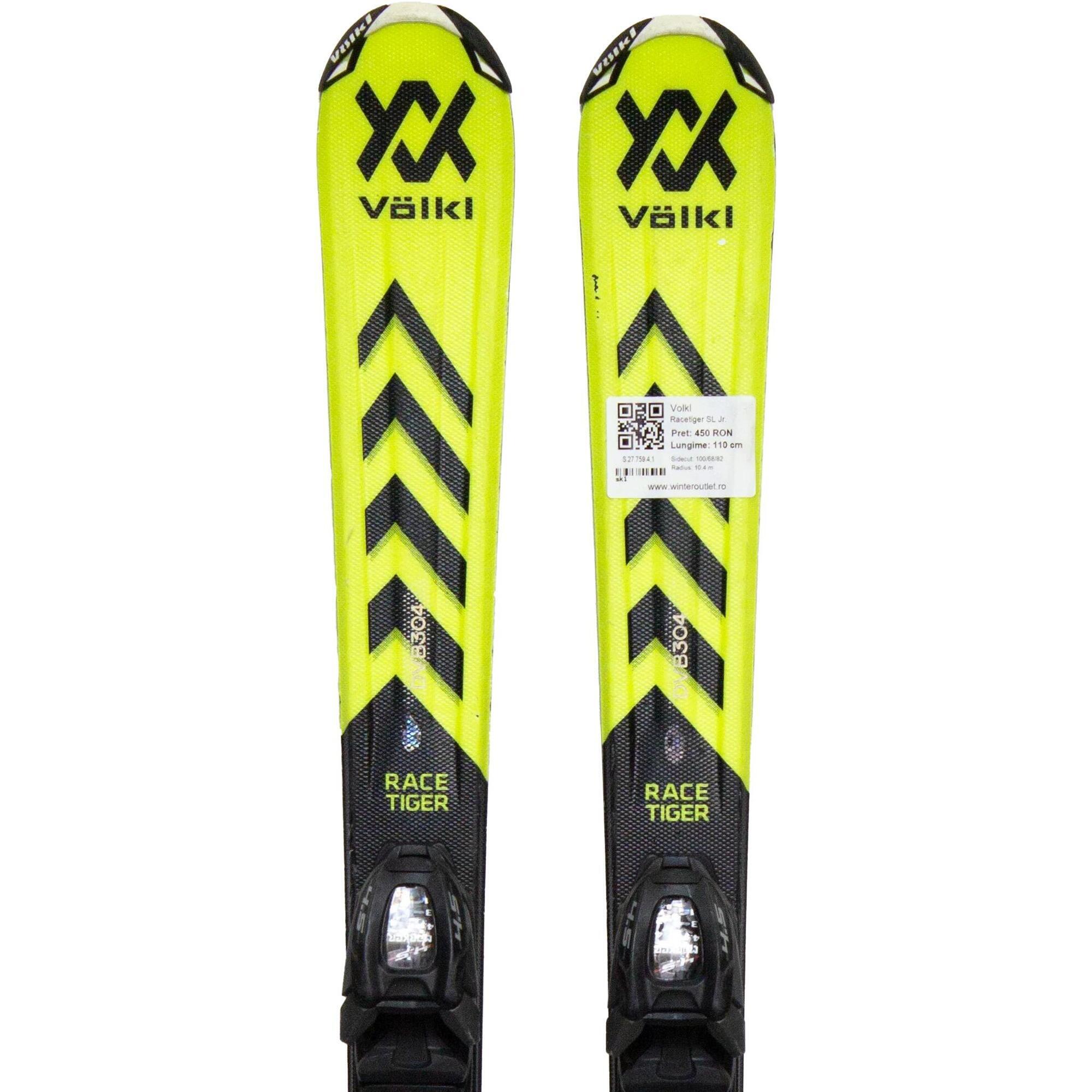 Second Life- Narty VOLKL Racetiger SL Jr. 130 cm - Stan bardzo dobry