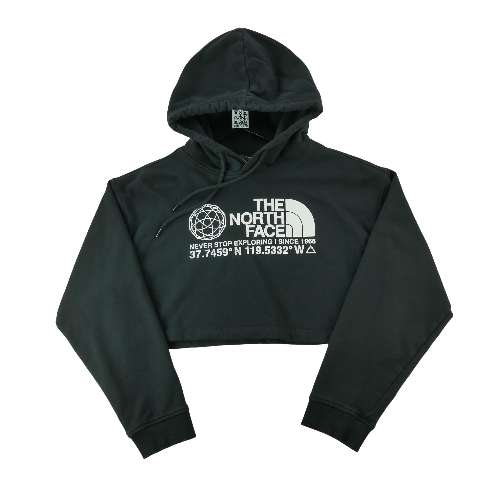 Second life - The North Face bluza damska z kapturem Crop Drop - Jak nowy