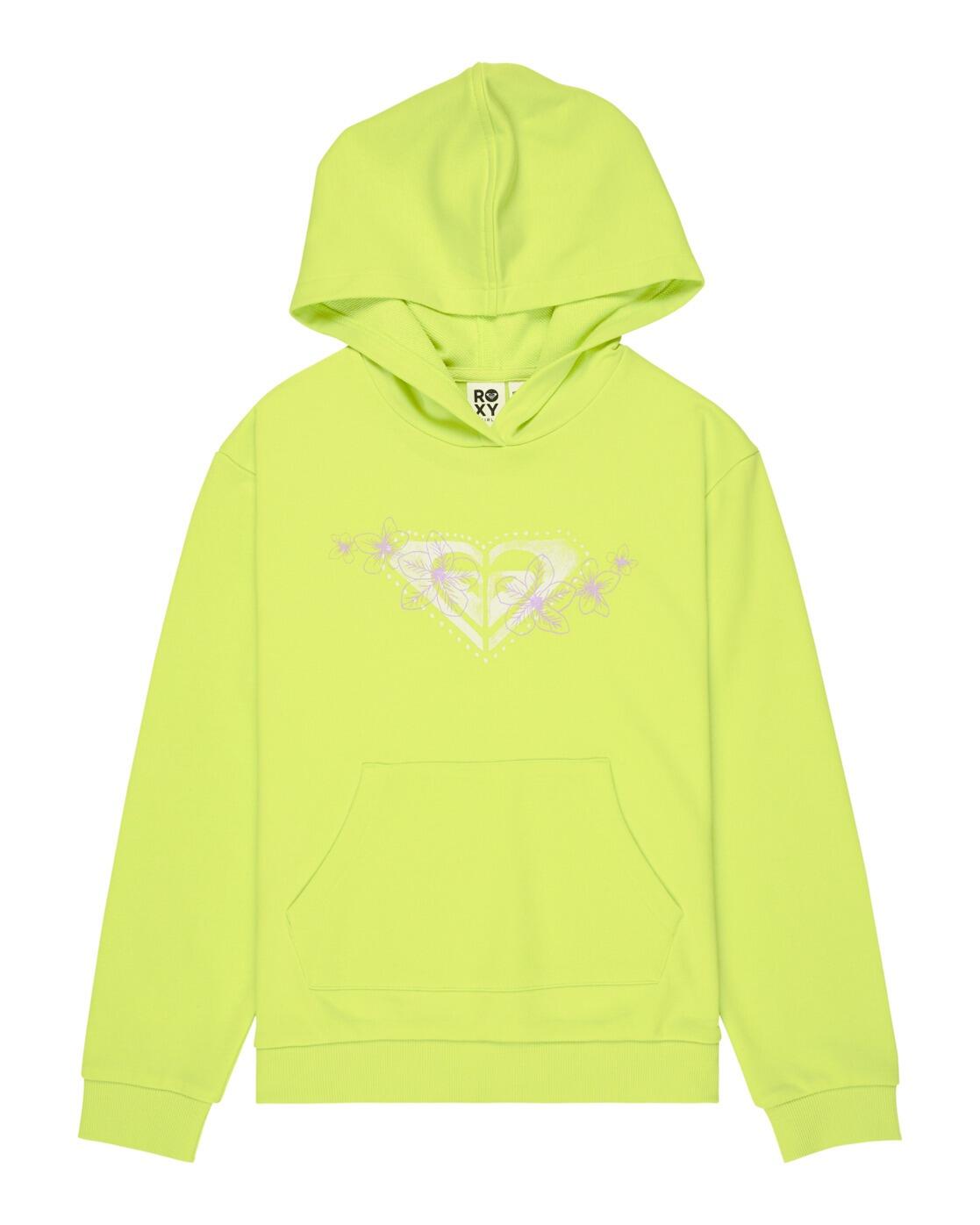 Bluza z kapturem dla Dziewczynki SURF FEELING TERRY Zielony