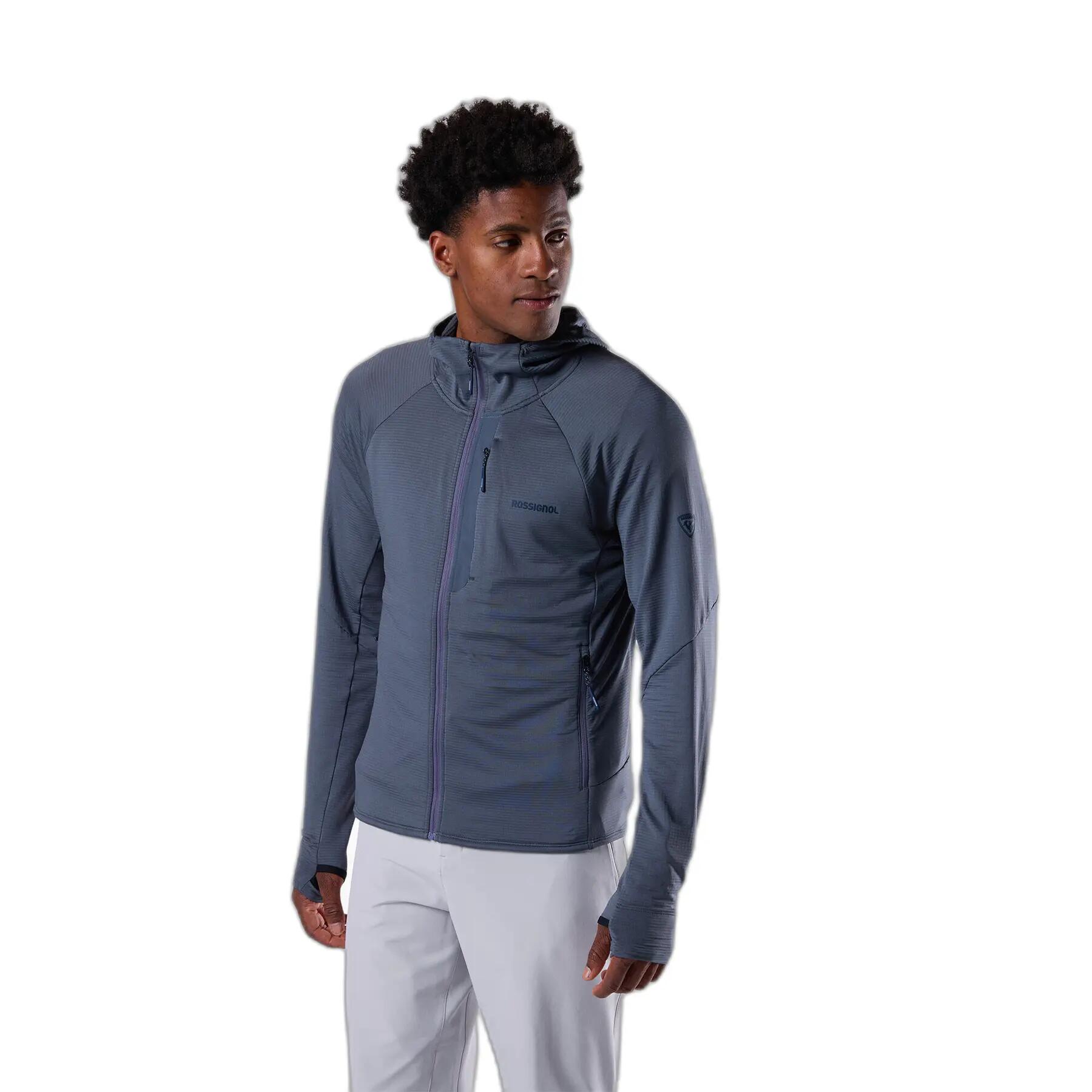 Zipperowany hoodie Rossignol Textured Layer