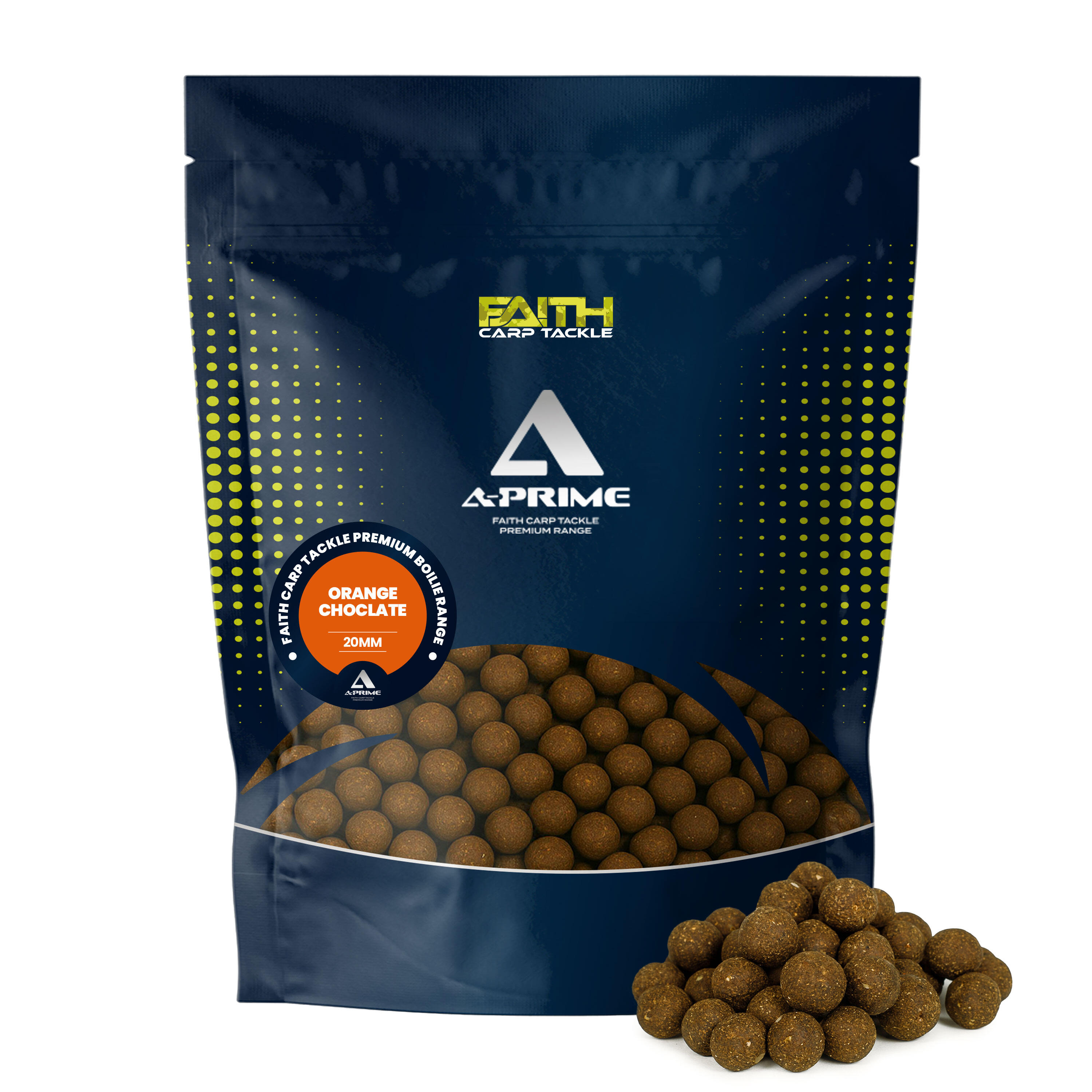 Boilie 5 kg 20 mm Orange Chocolate