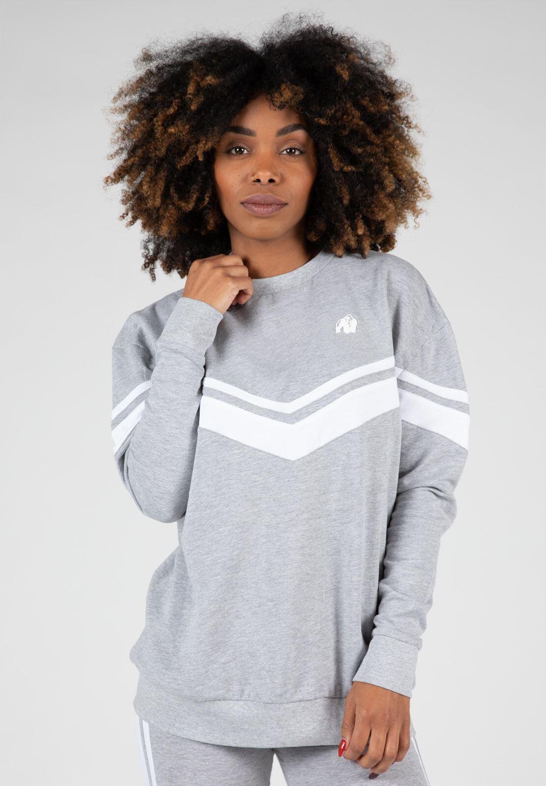 Hailey Duża bluza - Szary Melange