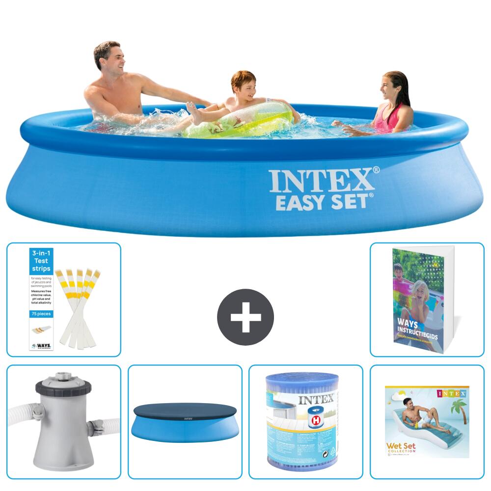 INTEX Basen Easy Set Okrągły - 305x61 cm - 7-częściowy S287