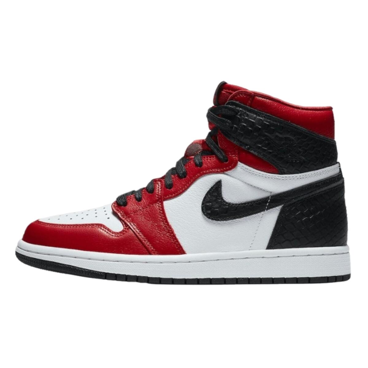 Buty do chodzenia dla dorosłych Air Jordan 1 Retro High Satin Snake Chicago