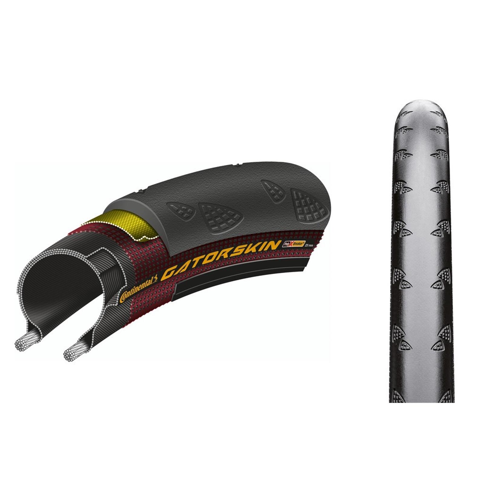 Opona Continental Gatorskin 700x25c drutowa