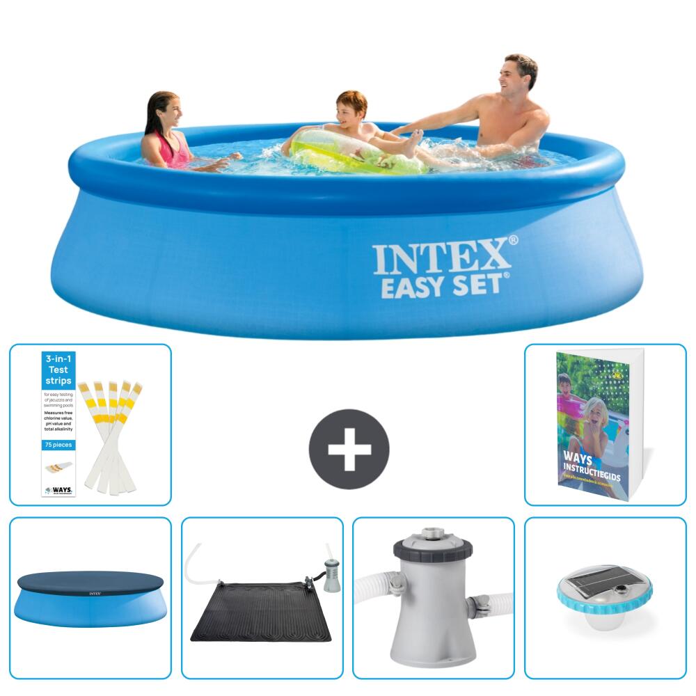 INTEX Basen Easy Set Okrągły - 305x76 cm - 7-częściowy S154