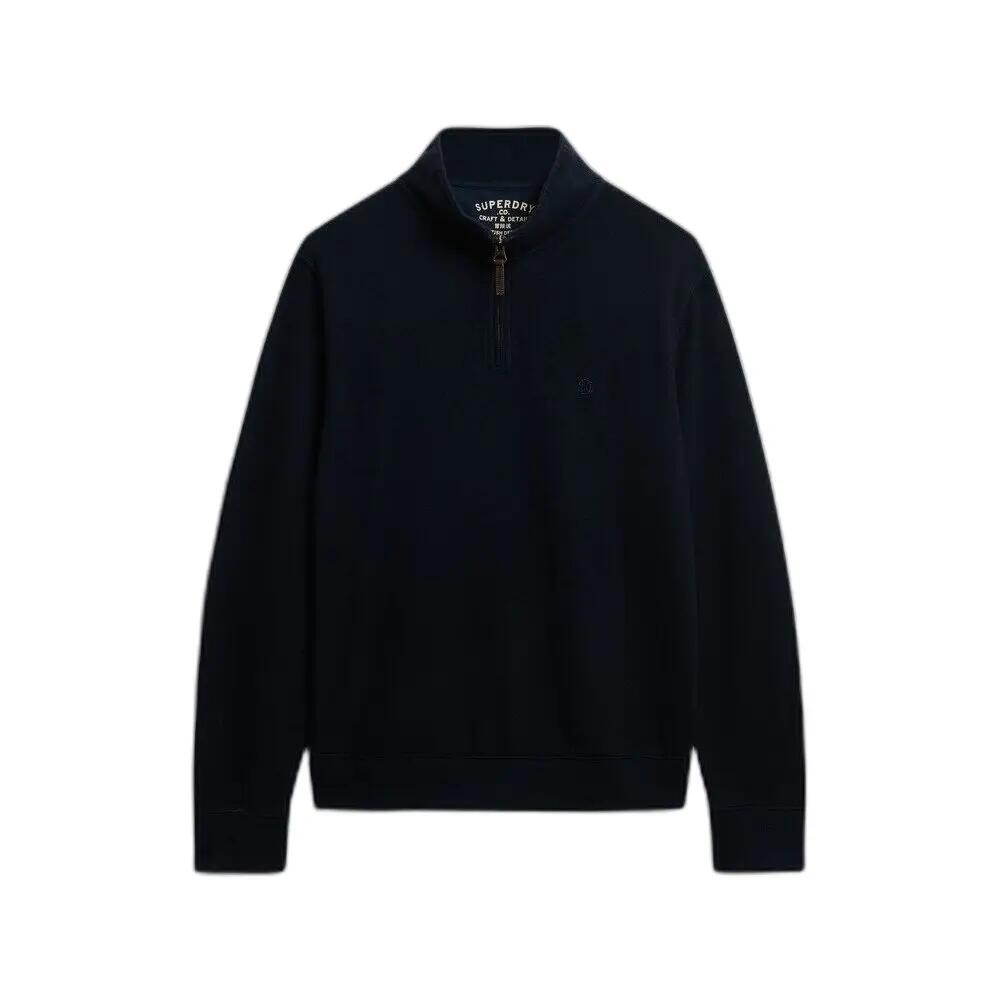 Klasyczny sweter z kołnierzem typu półgolf Superdry Essential