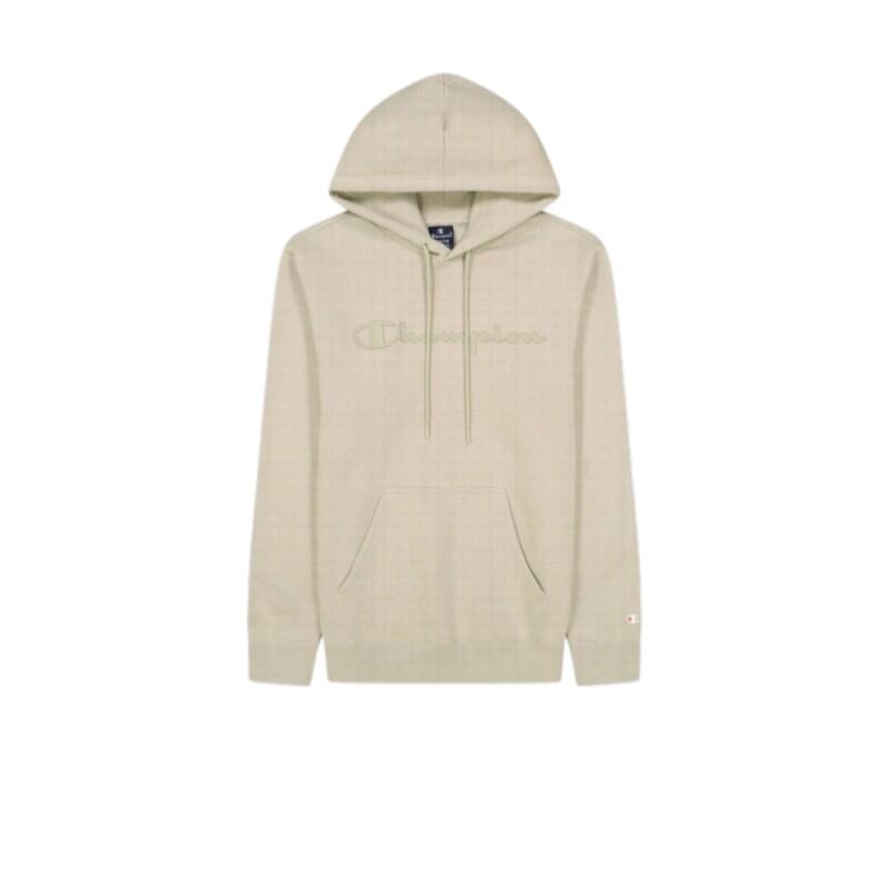 Bluza Champion beżowa 220782-YS084 z kapturem