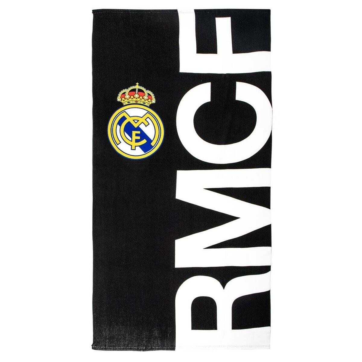 Ręcznik plażowy Real Madrid C.F. Czarny