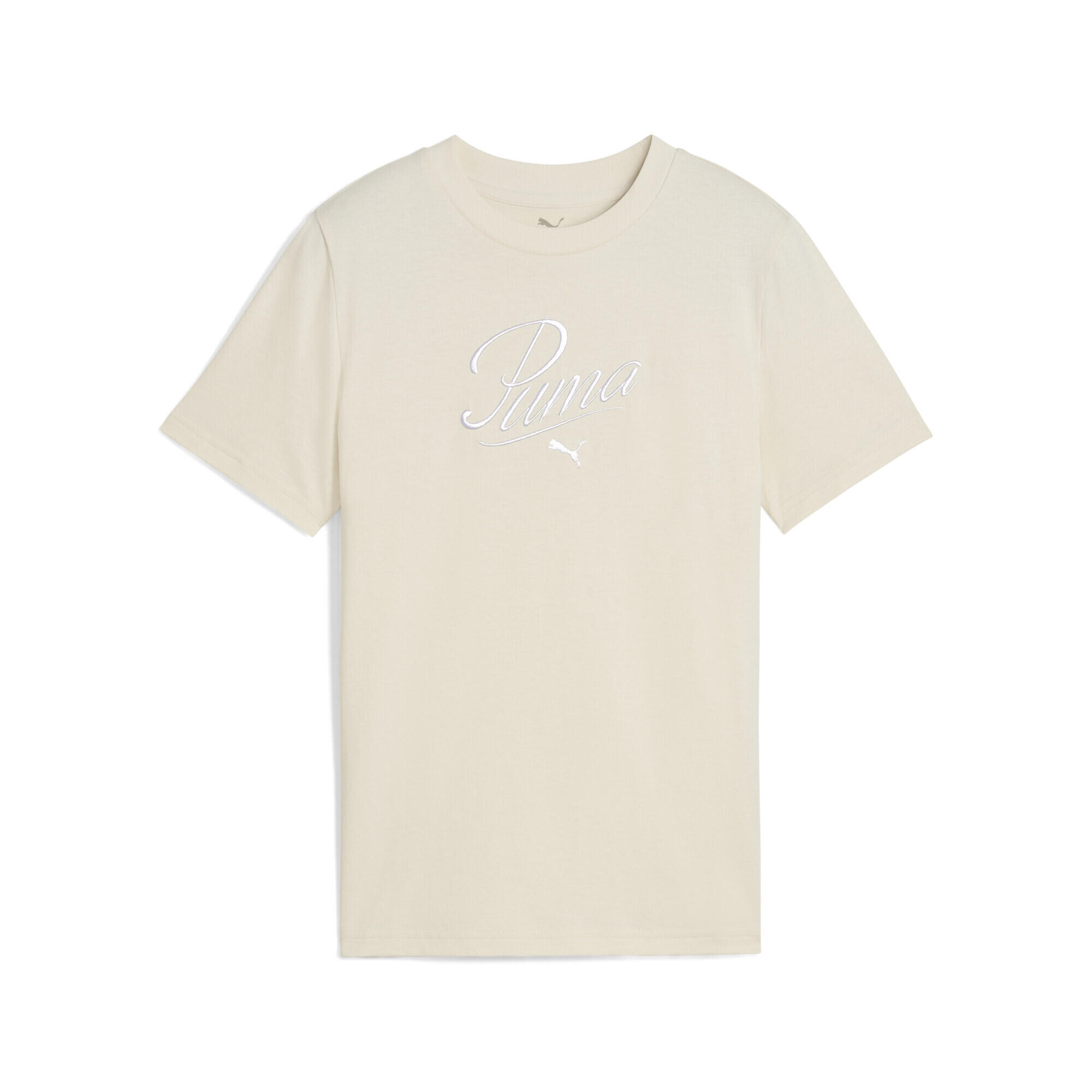 Młodzieżowa koszulka Essentials Script PUMA
