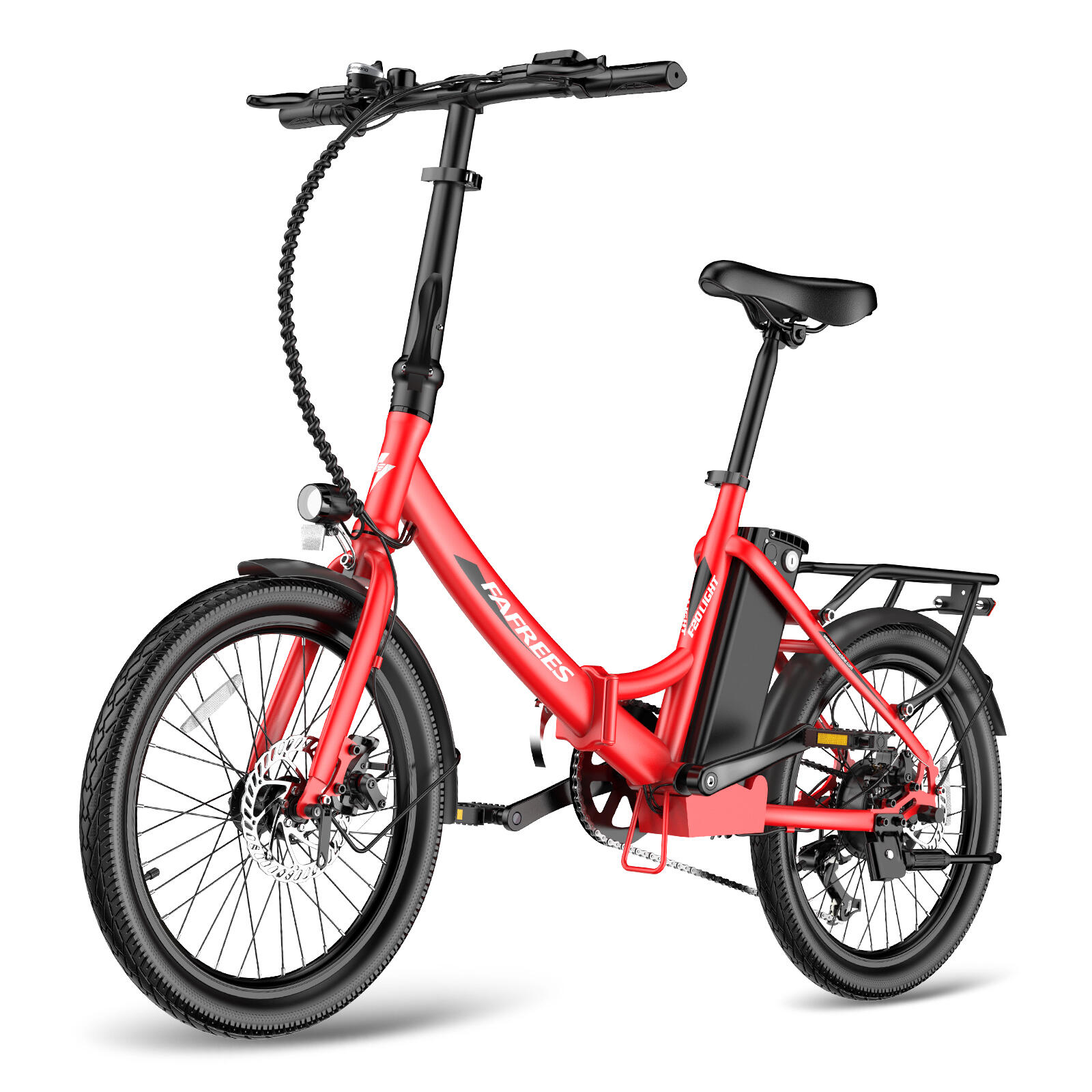 FAFREES F20 Light Rower Elektryczny Składany 250W 16,75Ah Shimano 7-biegów