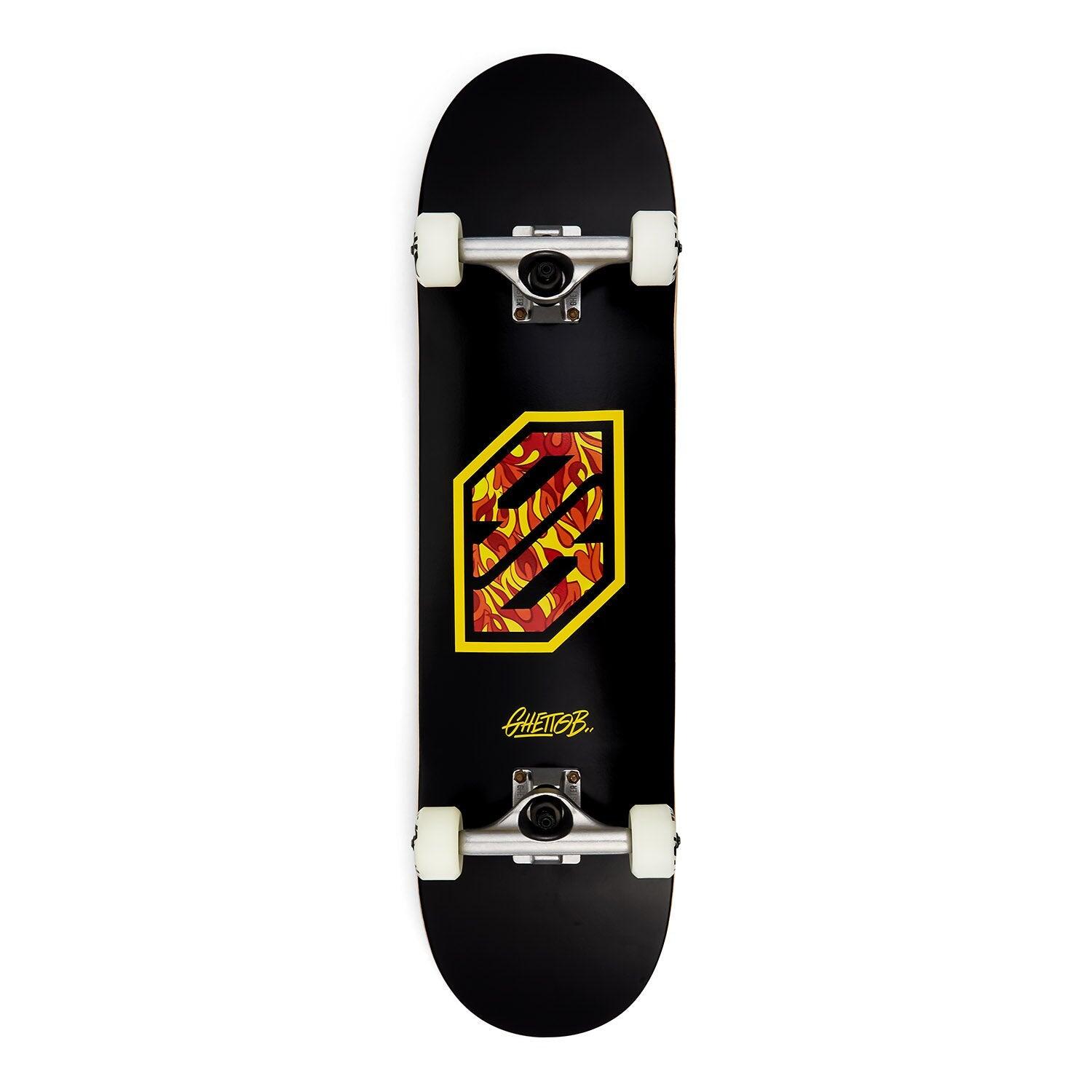 Deskorolka do rozpoczęcia Flame Yellow 8.125
