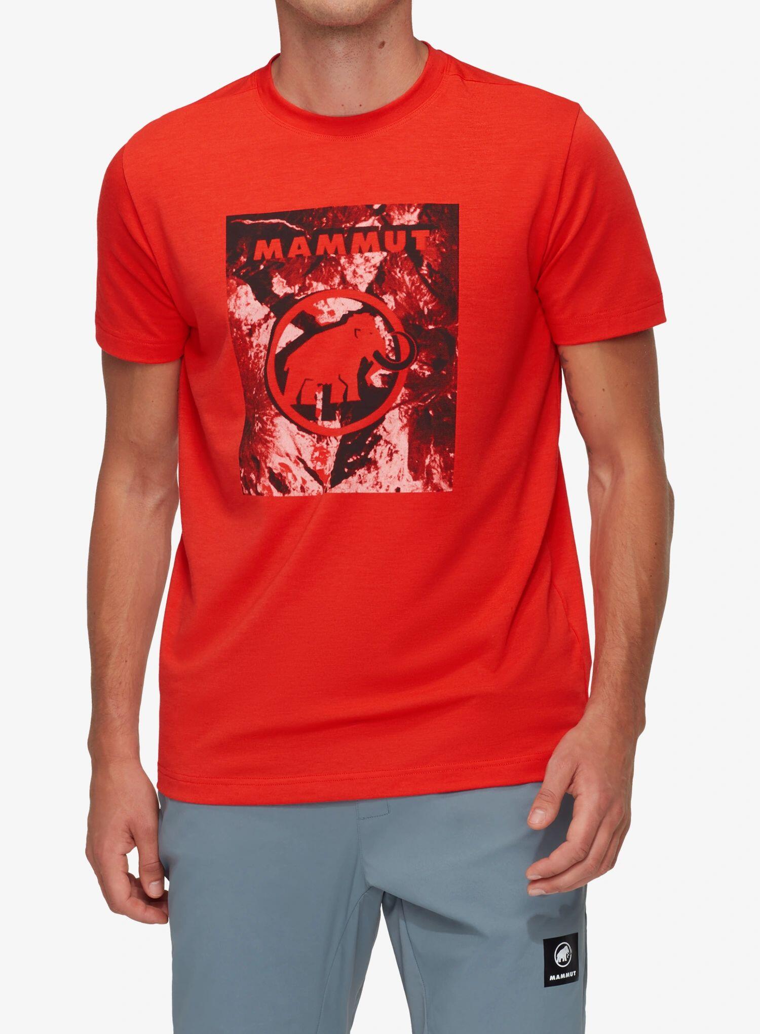 T shirt z nadrukiem Mammut Trovat T-Shirt Mammut