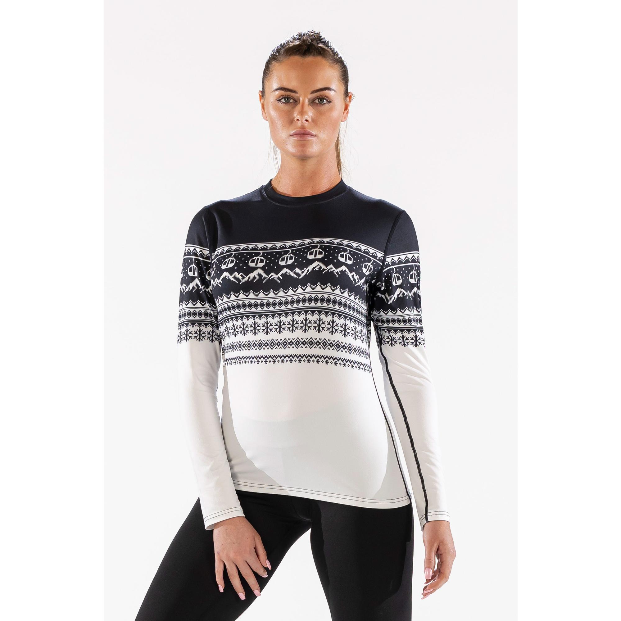 Second Life - Koszulka termoaktywna damska Surfanic Cozy Crew Neck - Stan Dobry